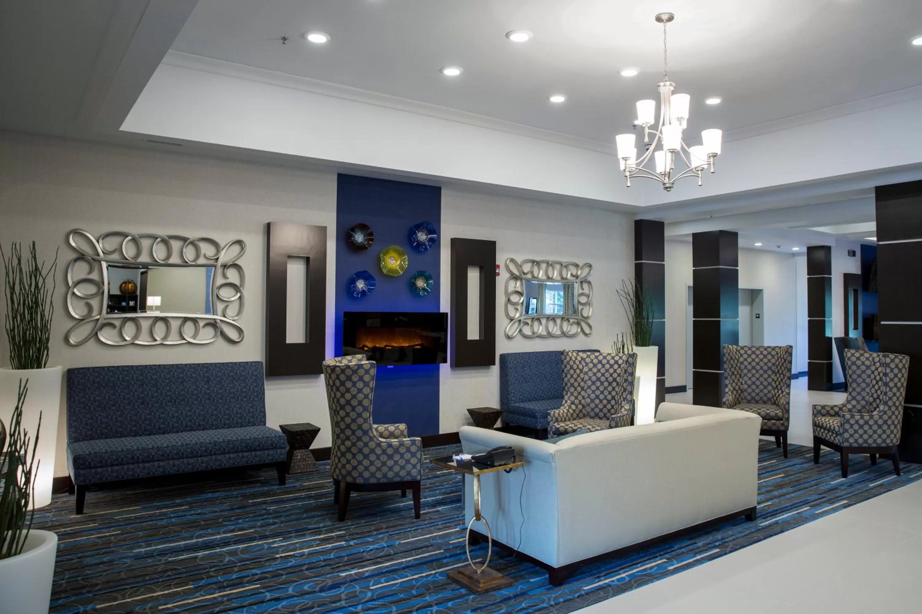 Decorative detail in Holiday Inn Express and Suites Edwardsville by IHG