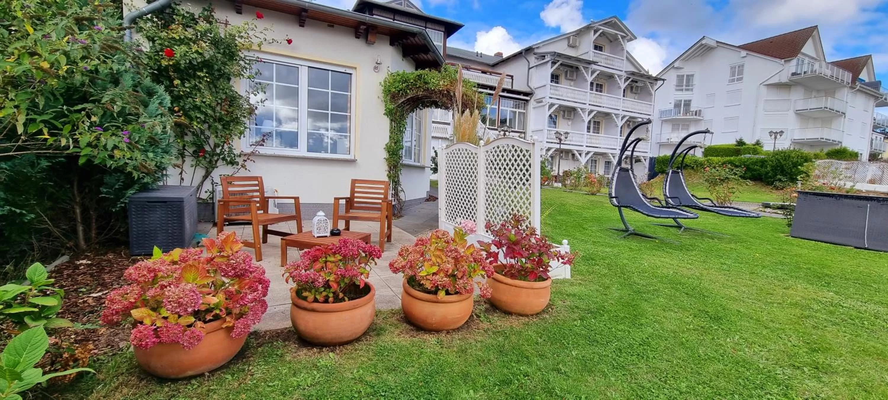 Garden in Hotel Waterkant
