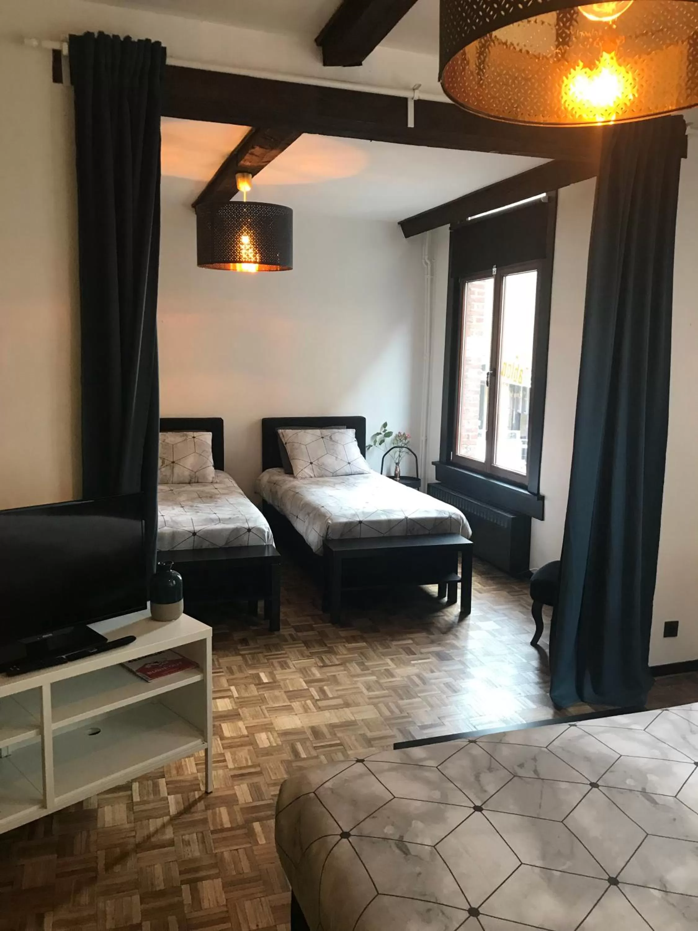 Bed in B&B Sablon Antwerp