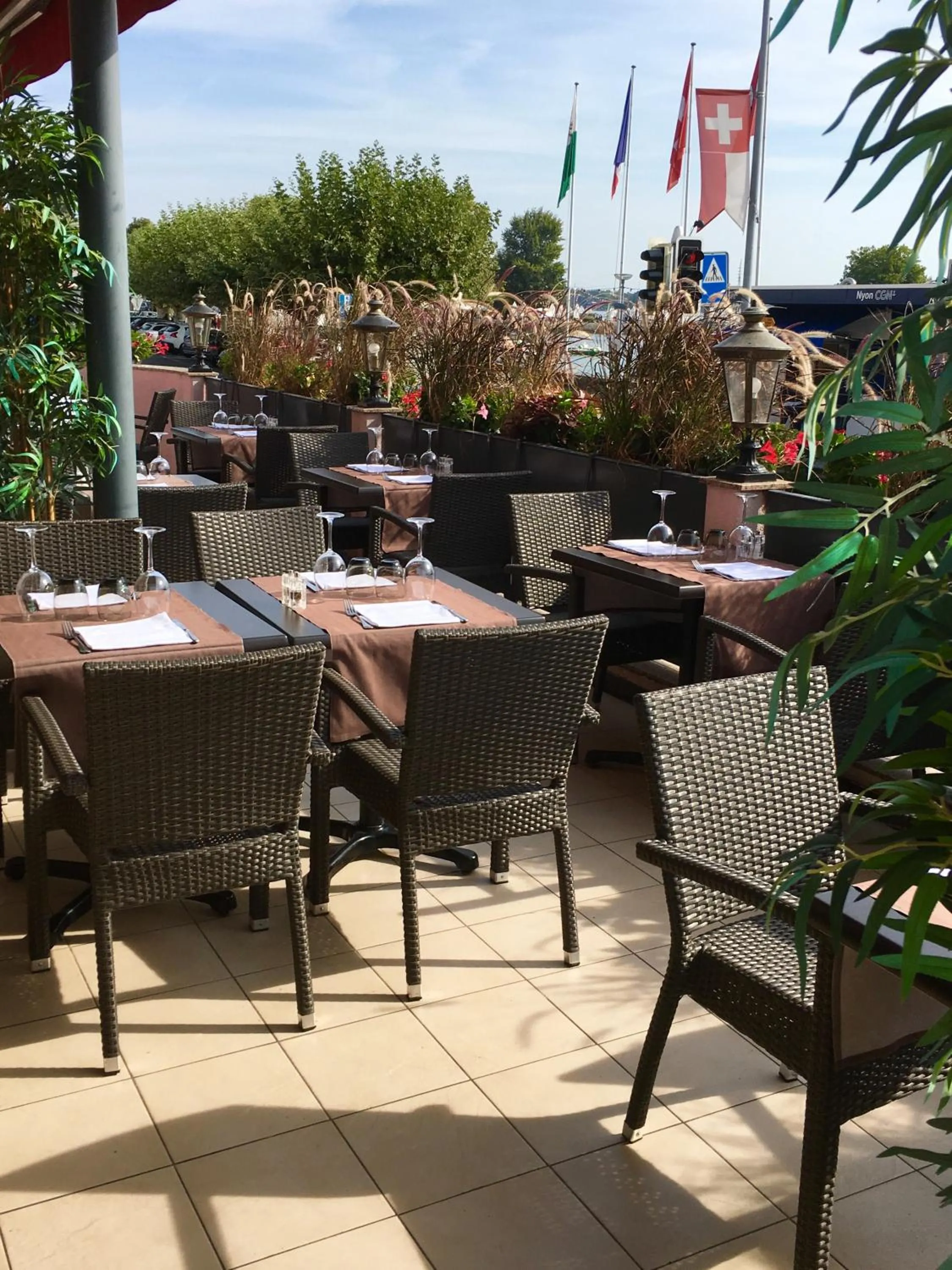 Restaurant/places to eat in Hotel Le Rive