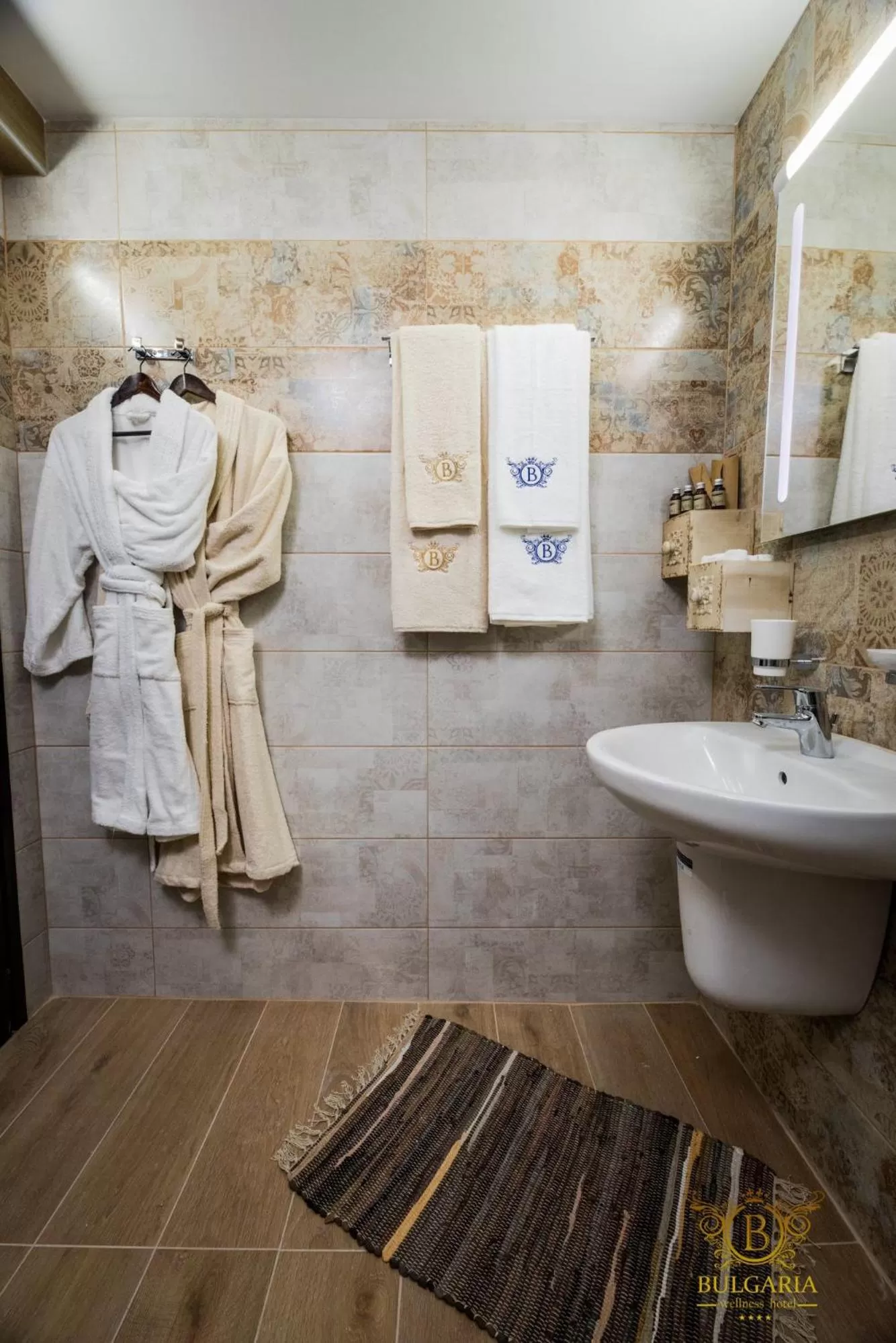 Bathroom in Wellness Hotel Bulgaria