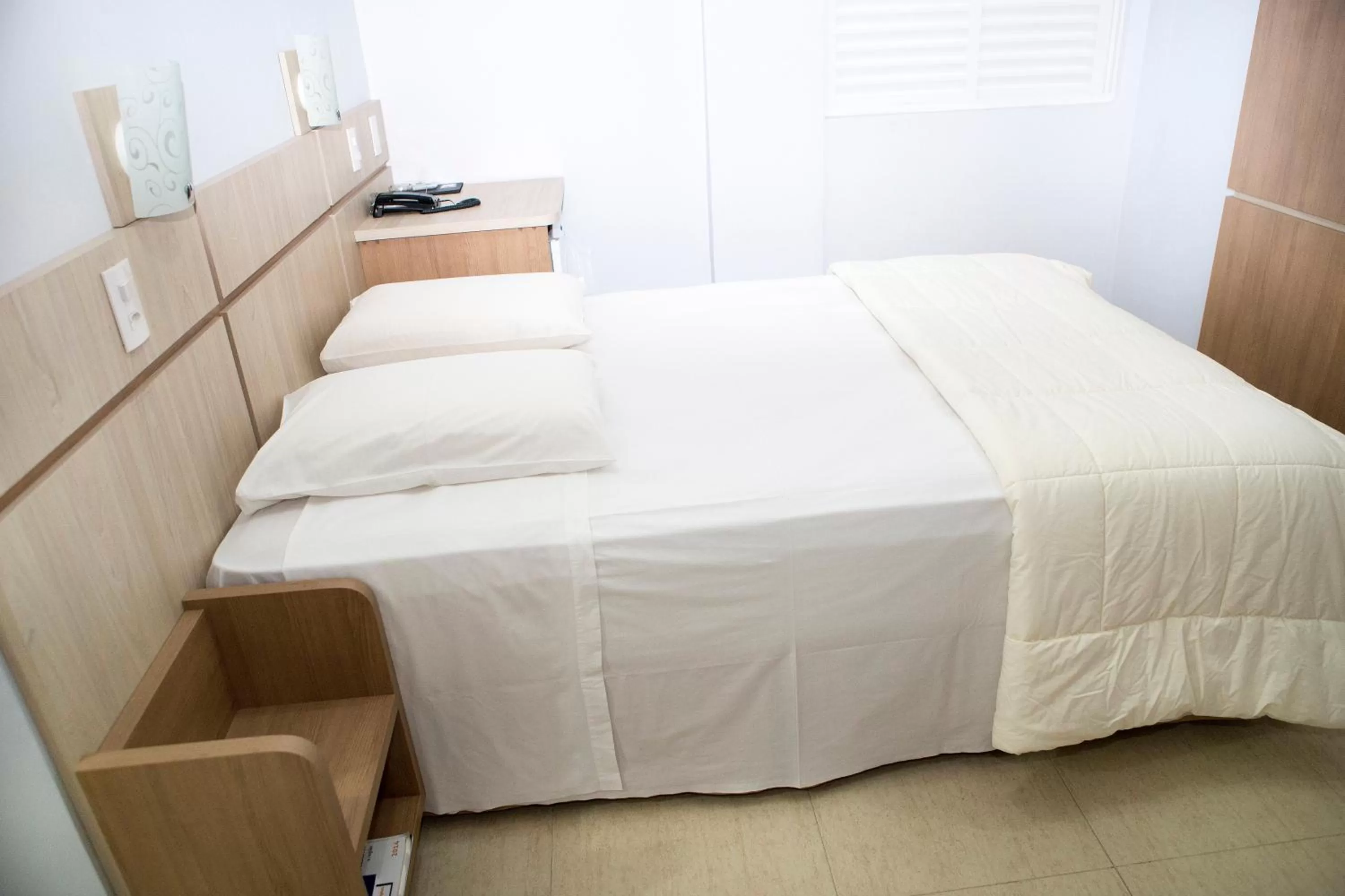 Bed in Hotel Baviera Iguassu