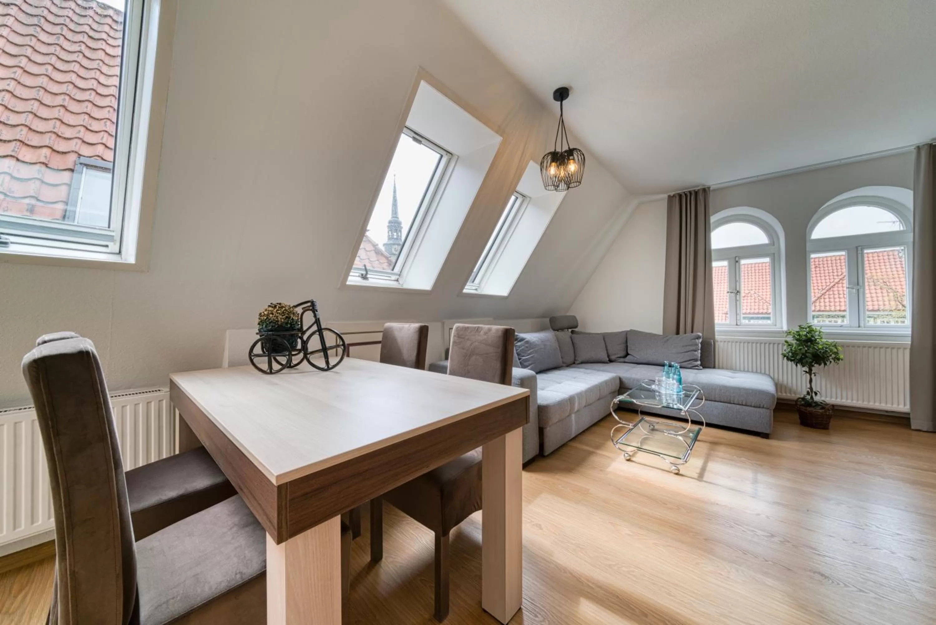 Living room in Hotel Am Fischmarkt