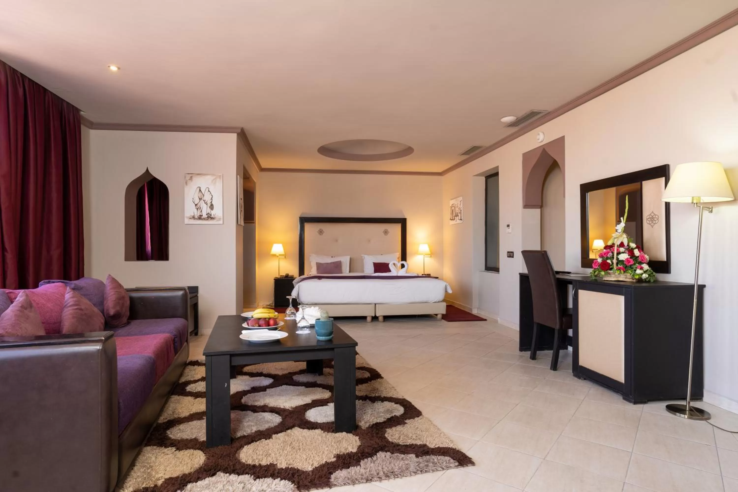 Bed in Blue Sea Le Printemps