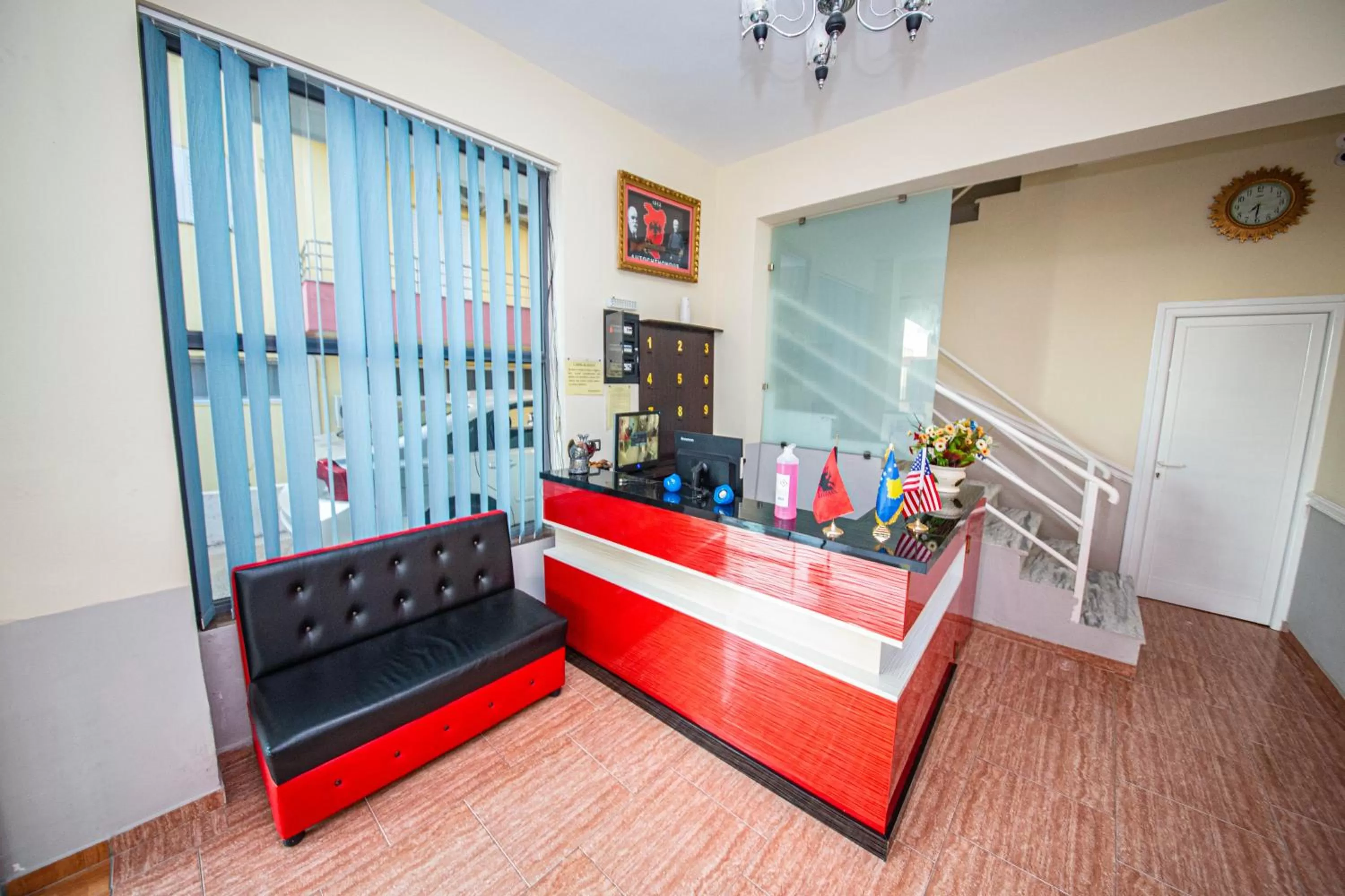 Lobby or reception in Hotel Primavera