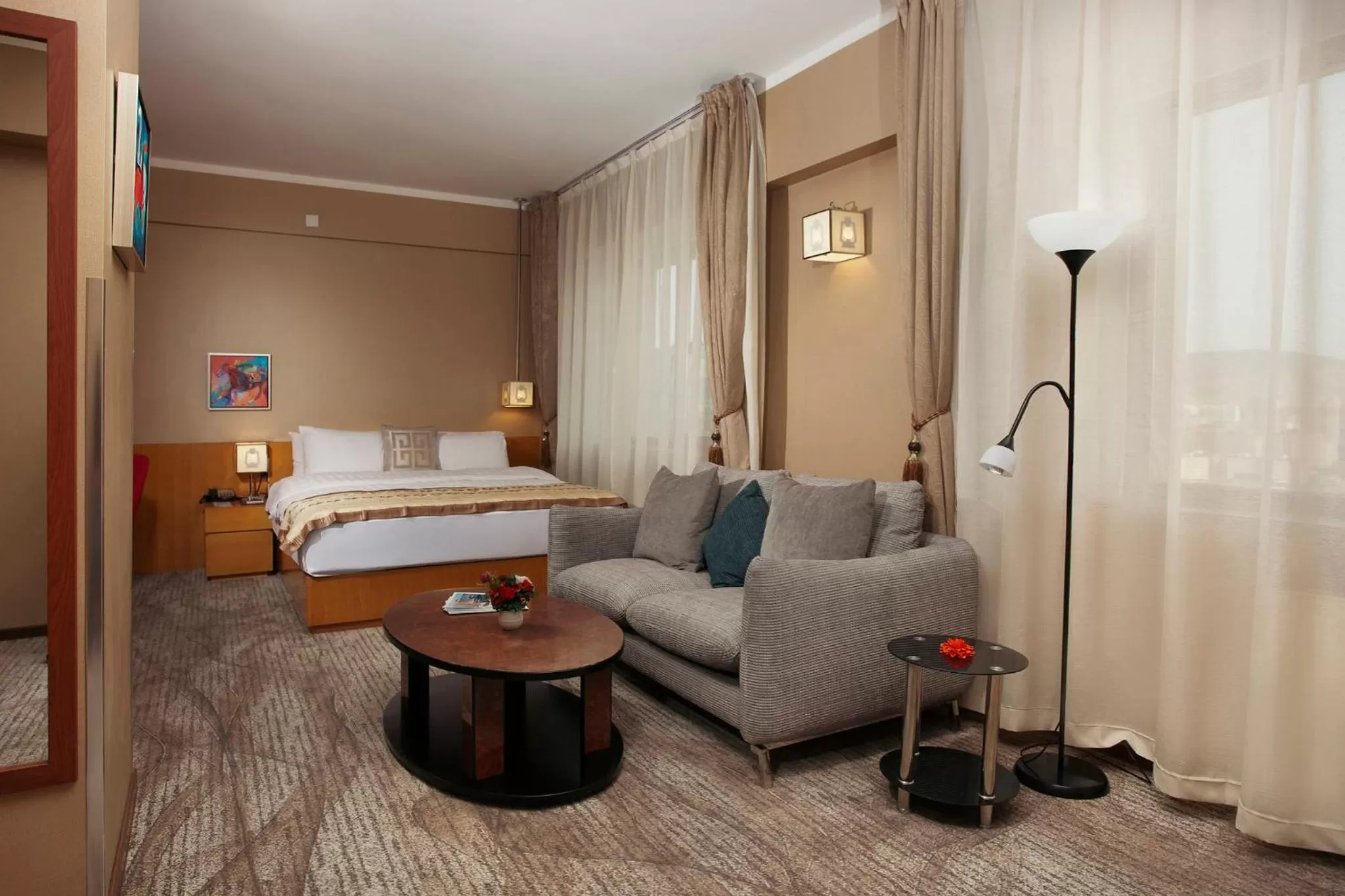 Bed in Ramada Ulaanbaatar City Center