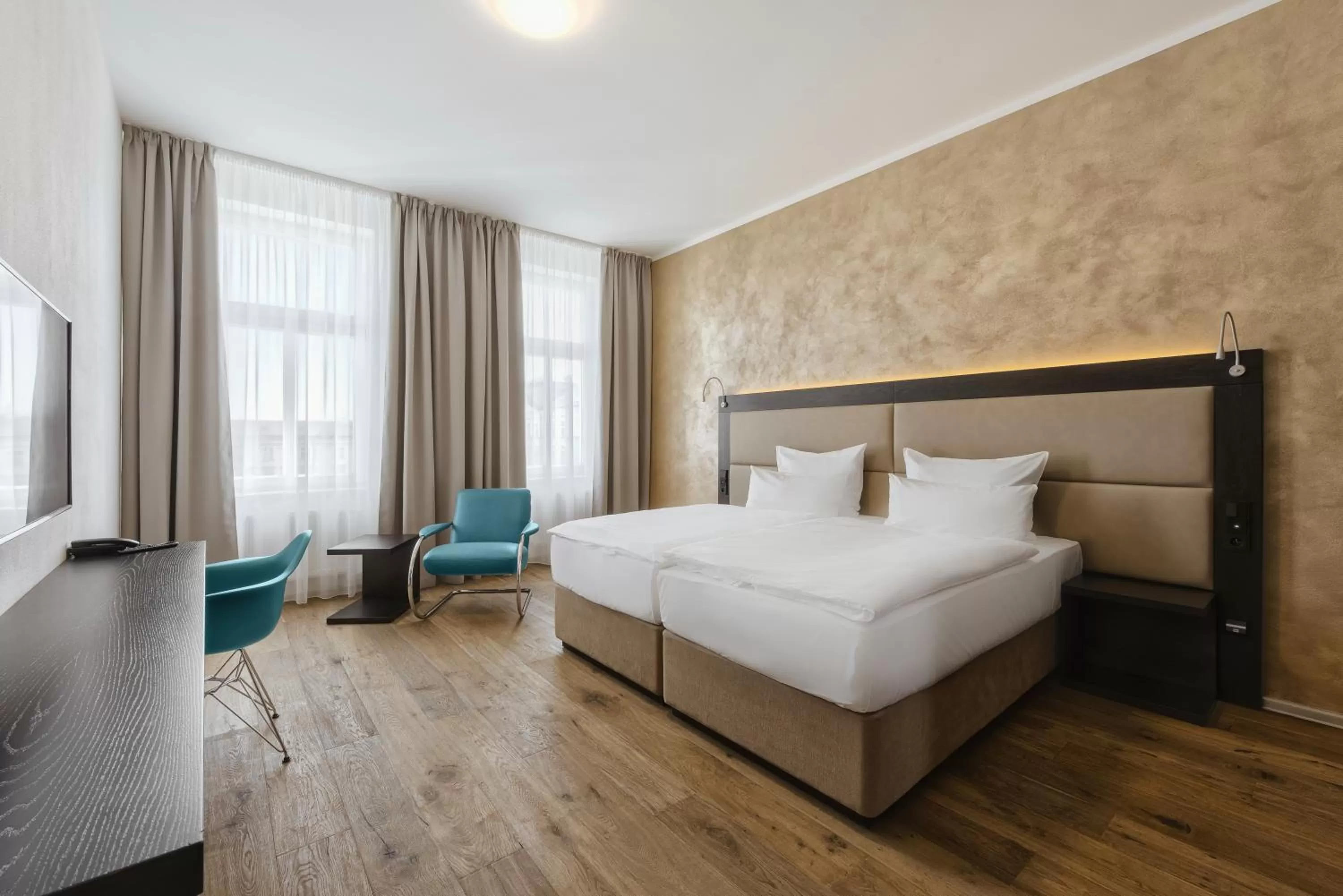 Bed in Theresian Hotel