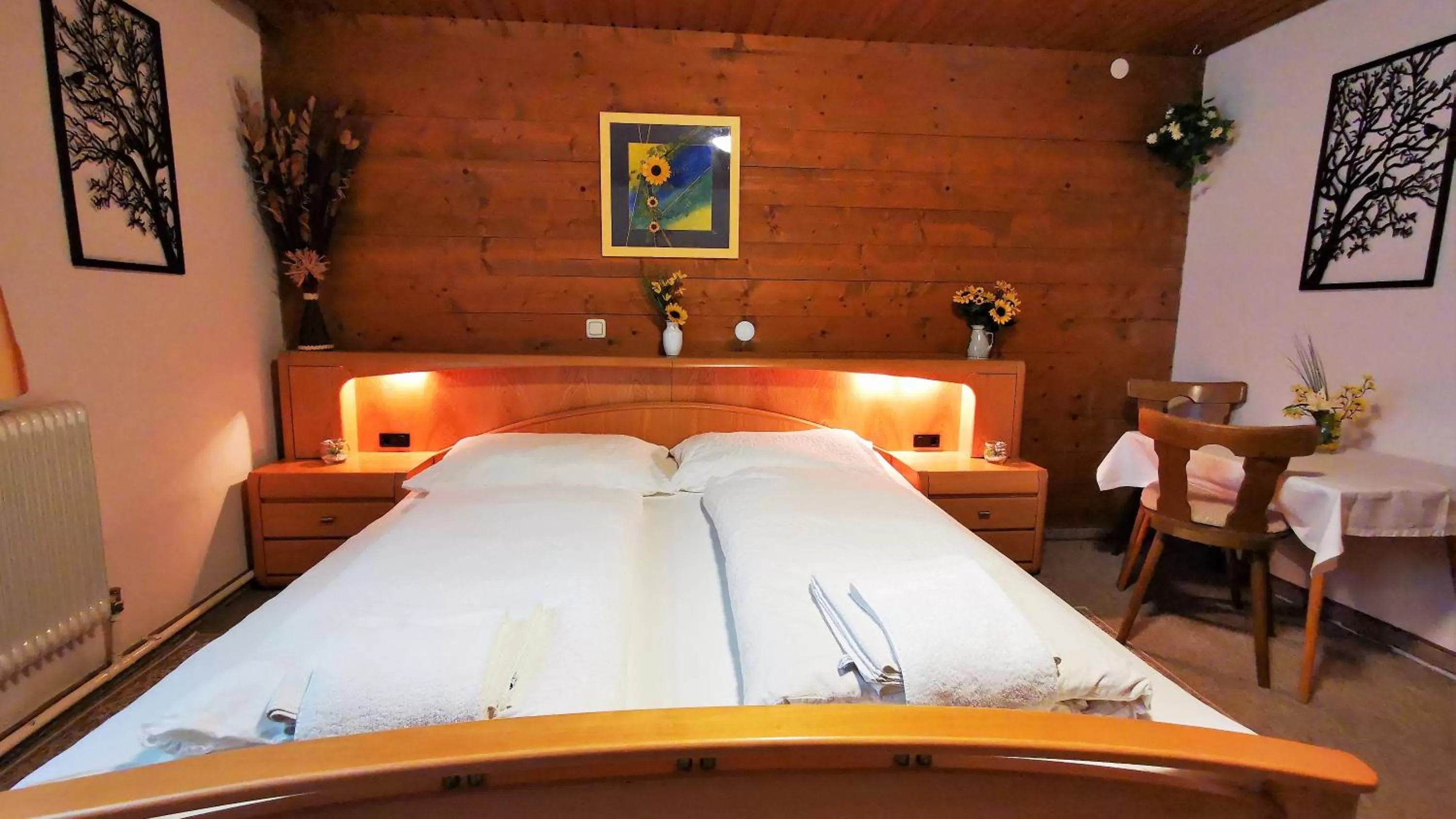 Bed in Gasthof Geronimo