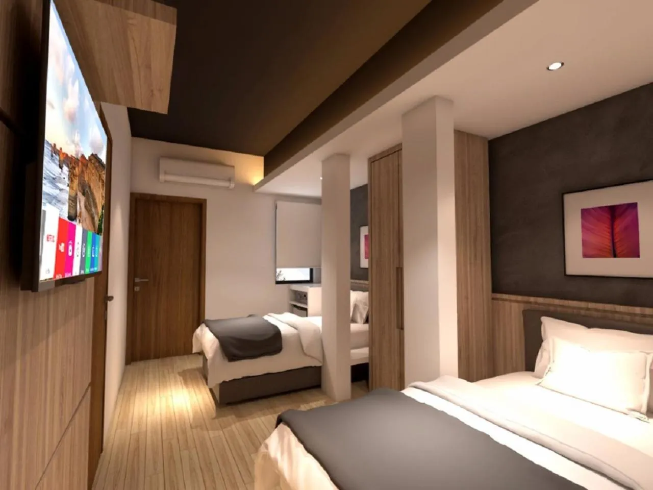 Guests, Bed in Grand Hallmark Hotel - Johor Bahru