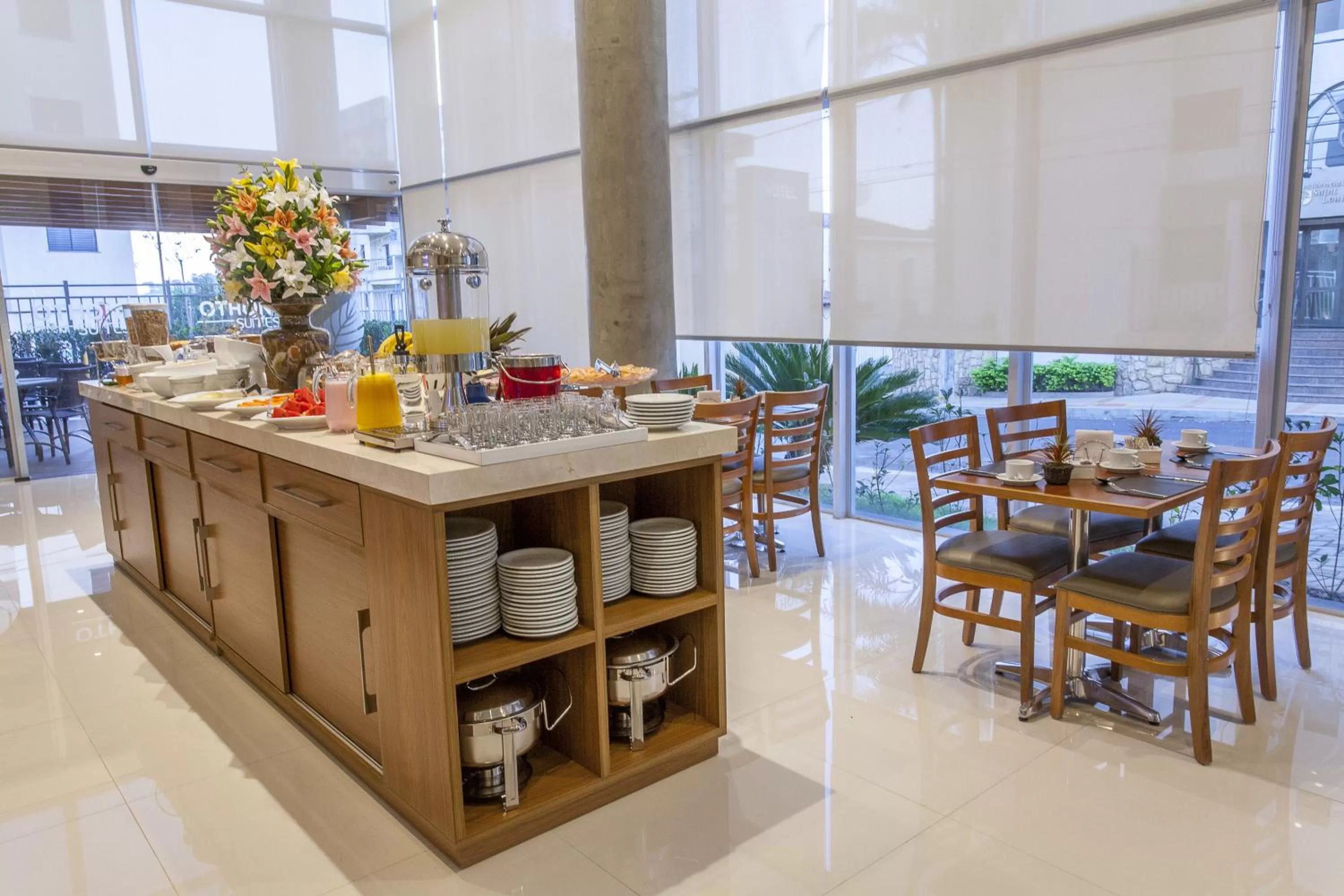 Restaurant/places to eat in São Carlos Marklin Suítes