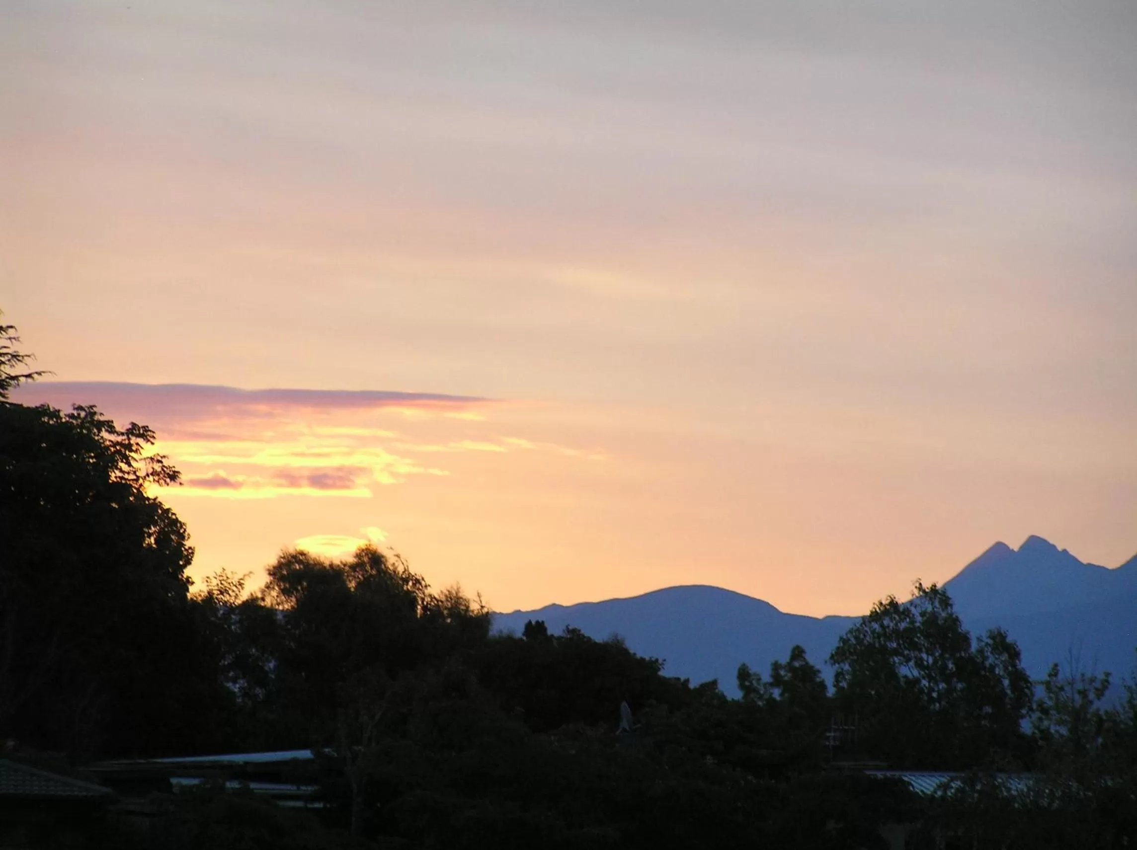 Mountain view in Hazelwood Mapua