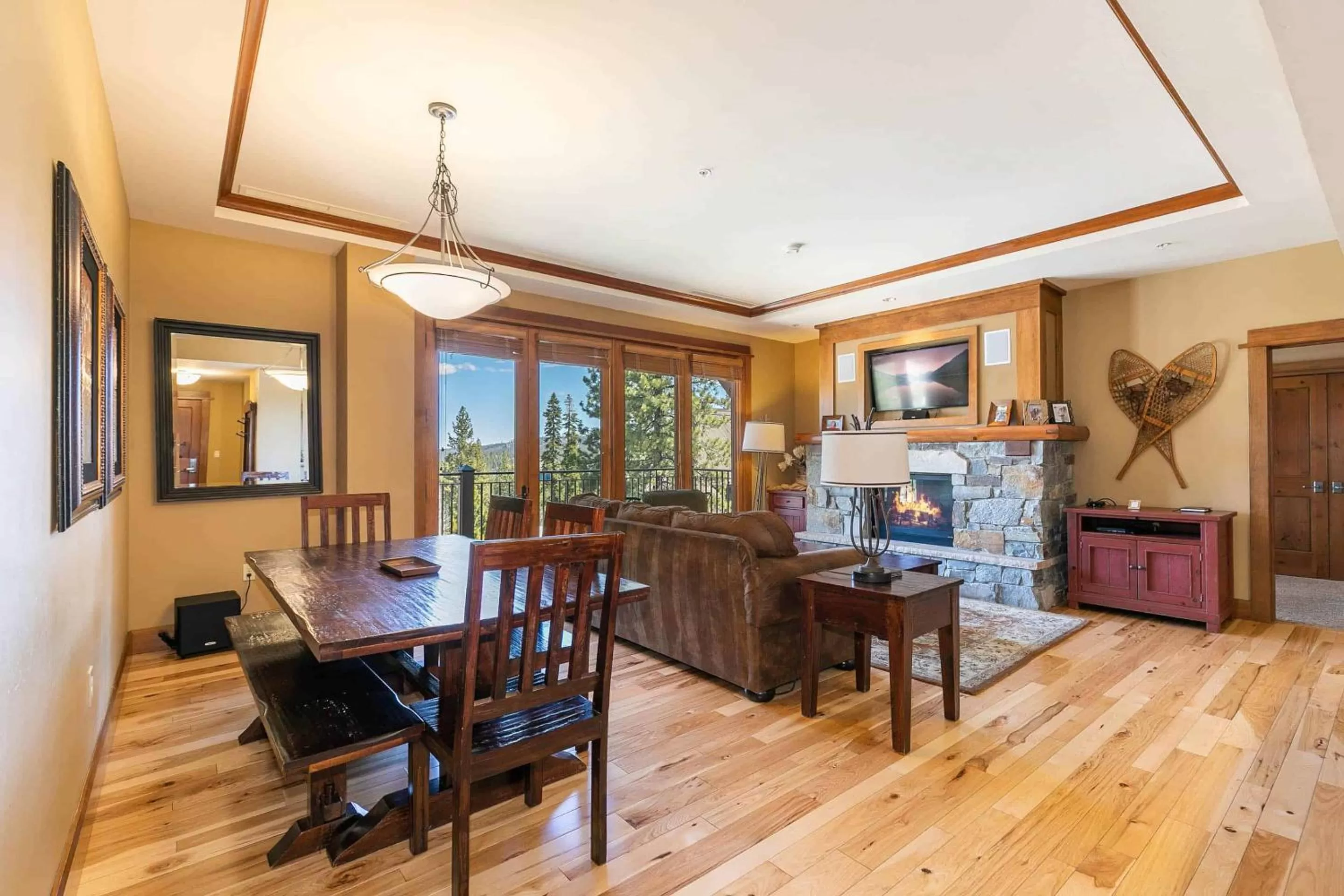 Seating Area in East West Hospitality at Tahoe