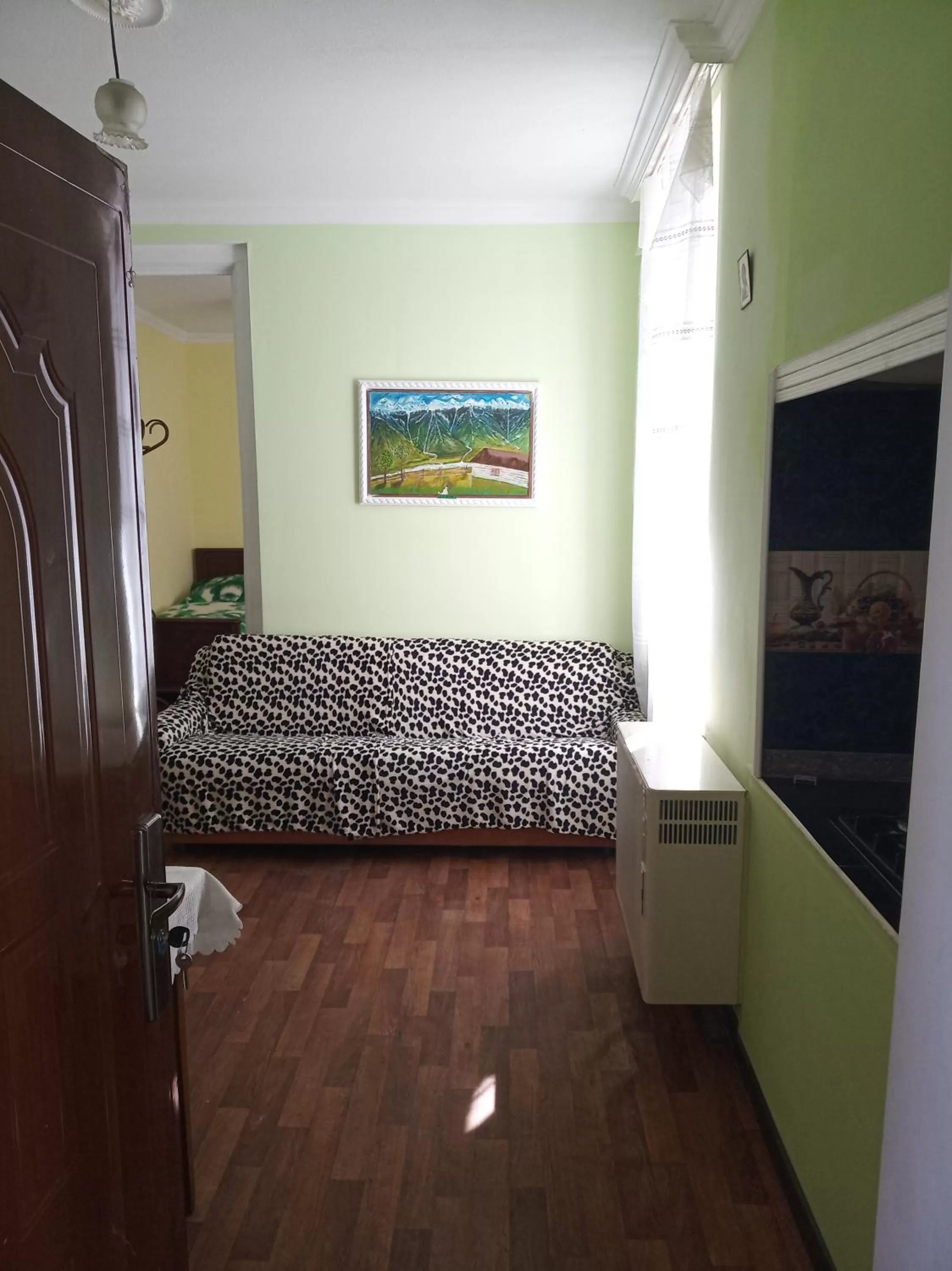 Bed in Nika's Guest House