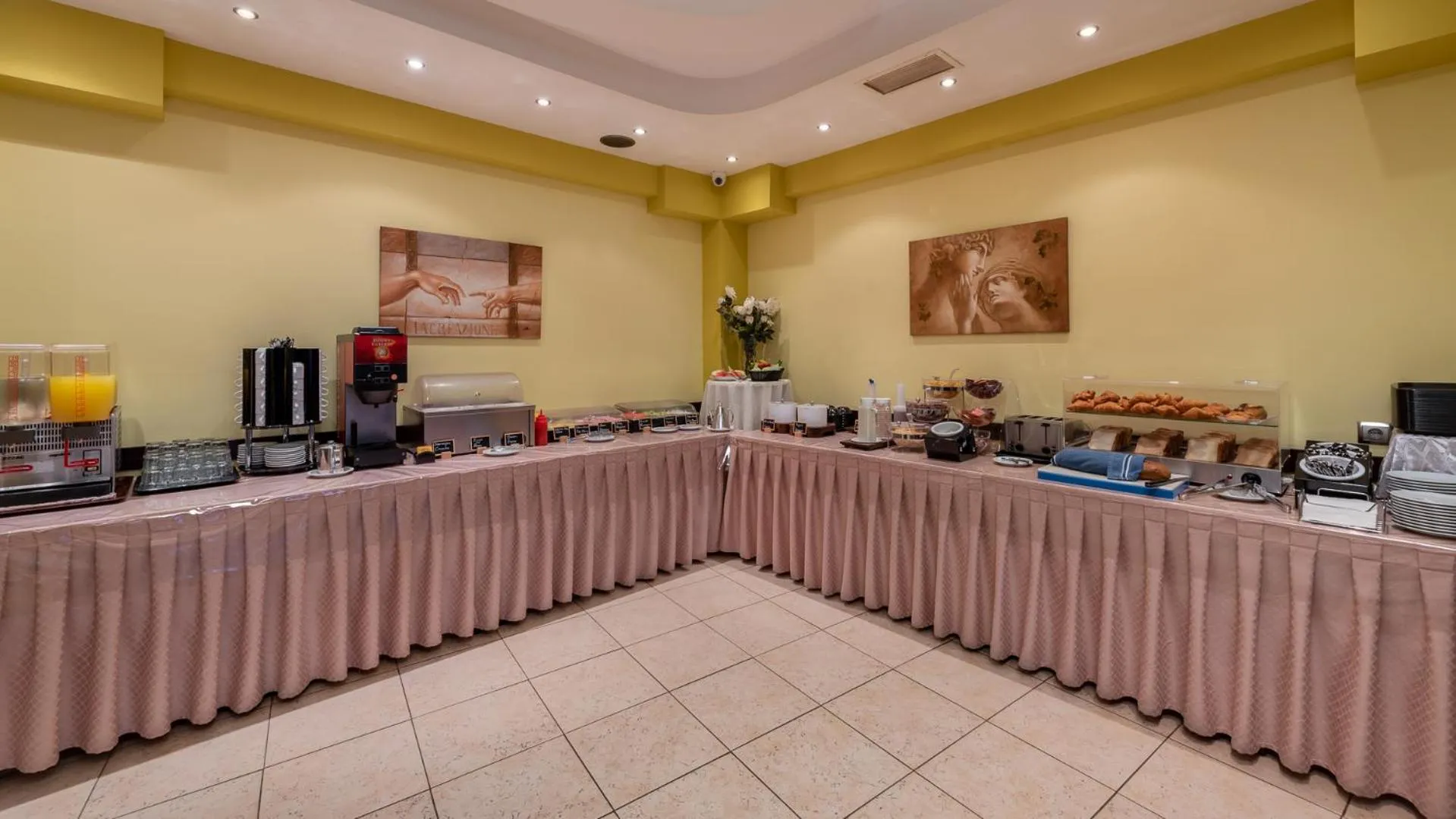 Breakfast in Marine Congo Hotel