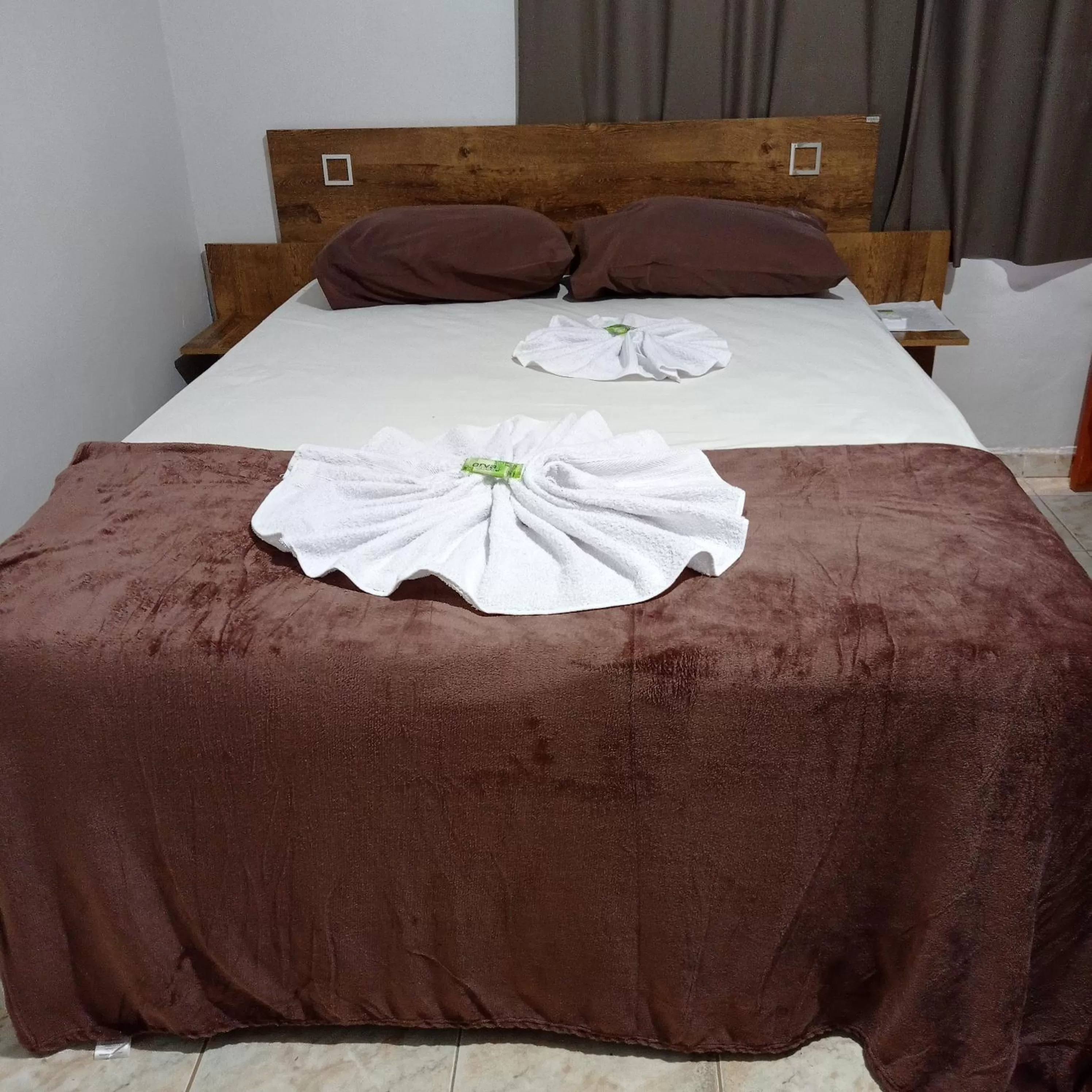 Bed in Pousada Murilo centro foz