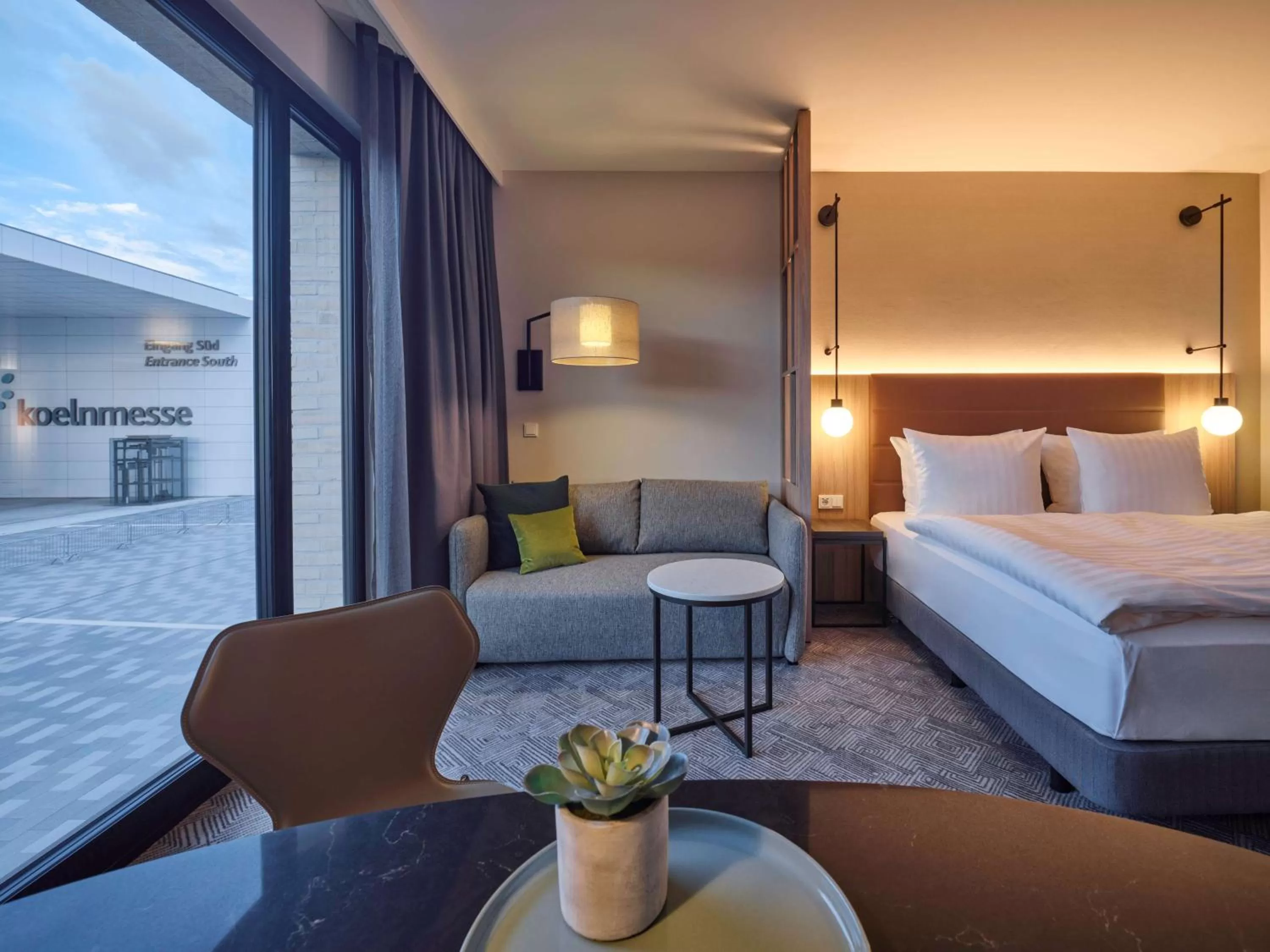 Bedroom, Bed in Adina Apartment Hotel Cologne