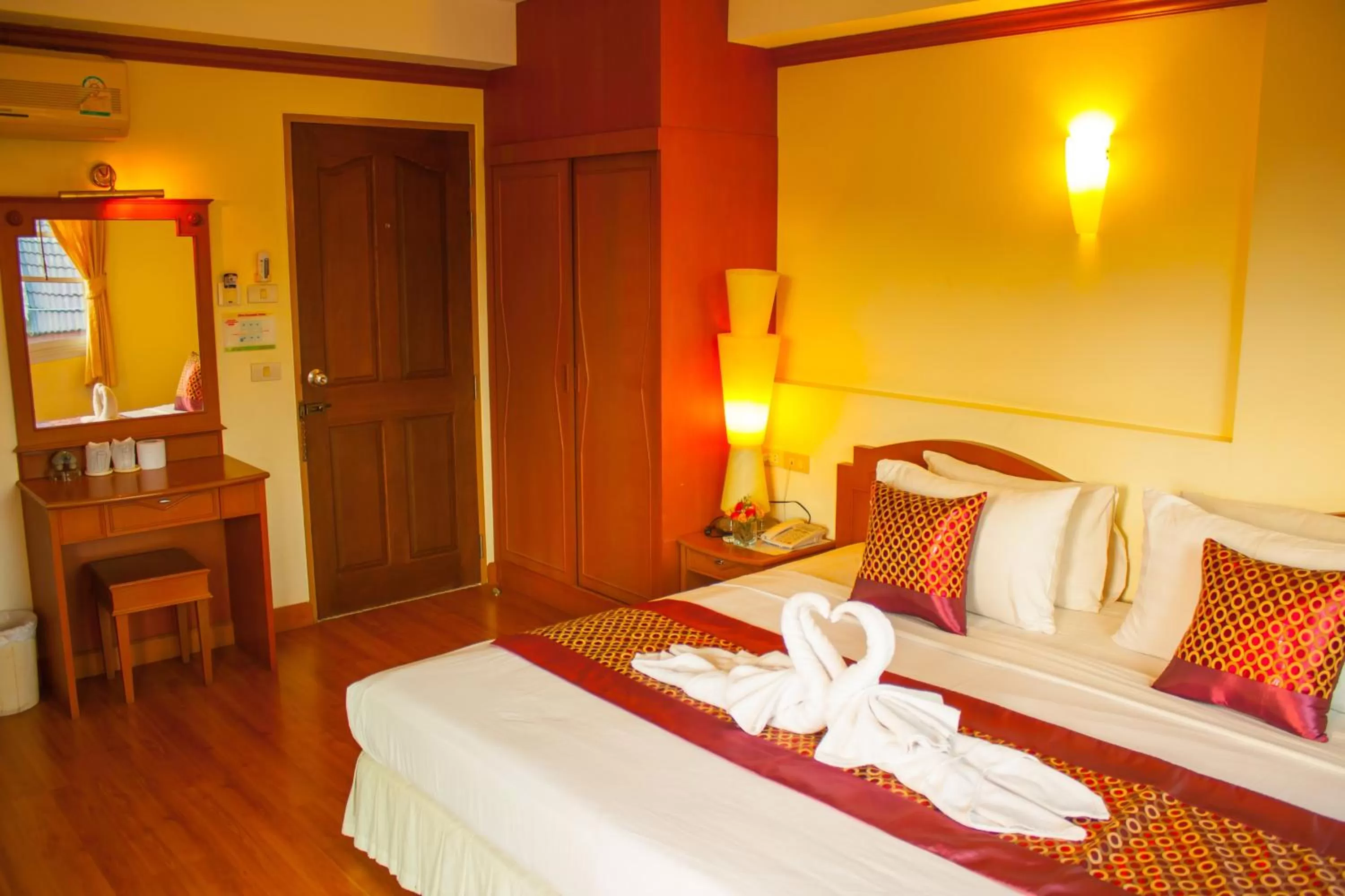 Bedroom, Bed in Chomsin Hua Hin ชมสินธุ์ หัวหิน