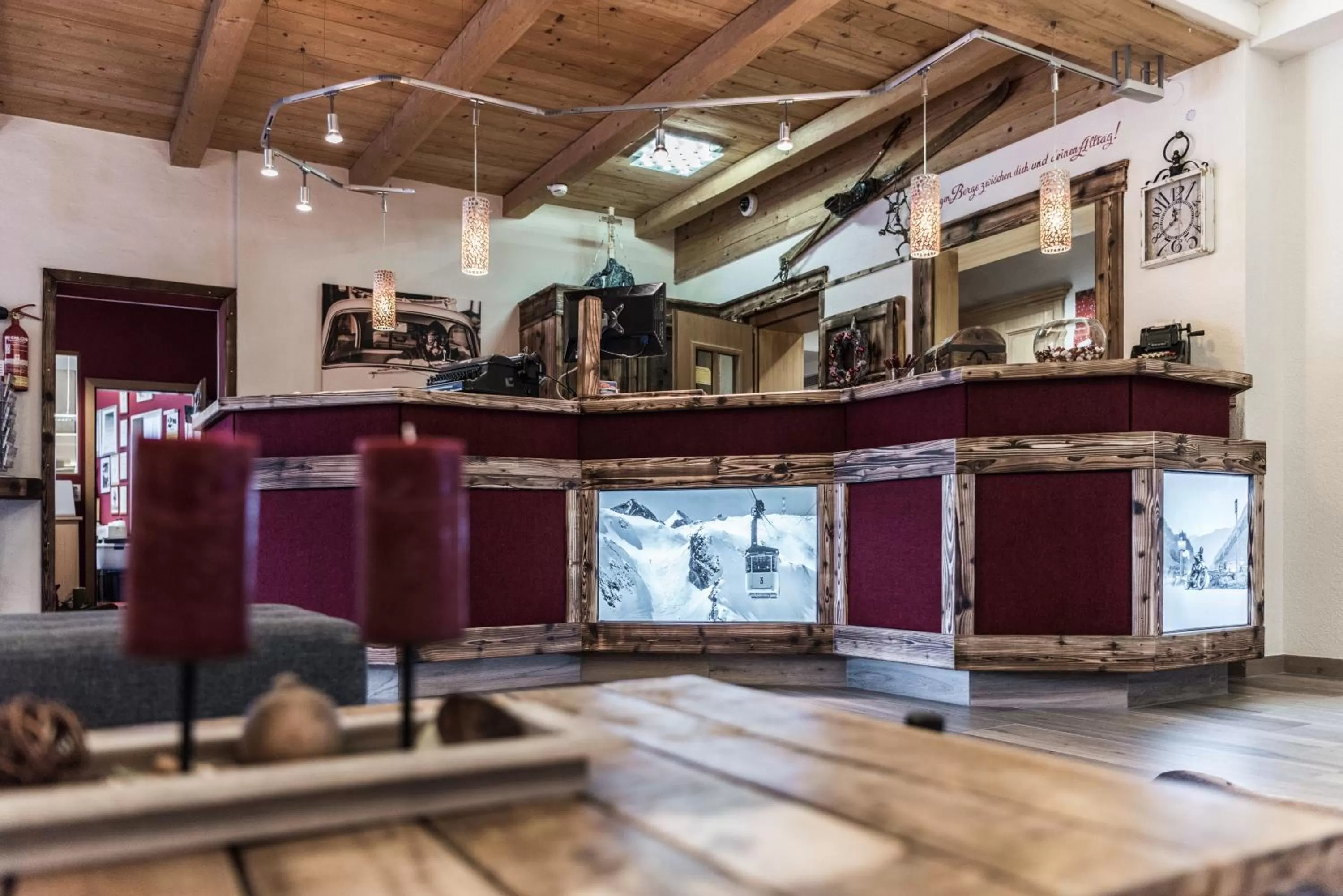 Lobby or reception in VÖTTER'S HOTEL in Kaprun am Kitzsteinhorn - Skibus direkt