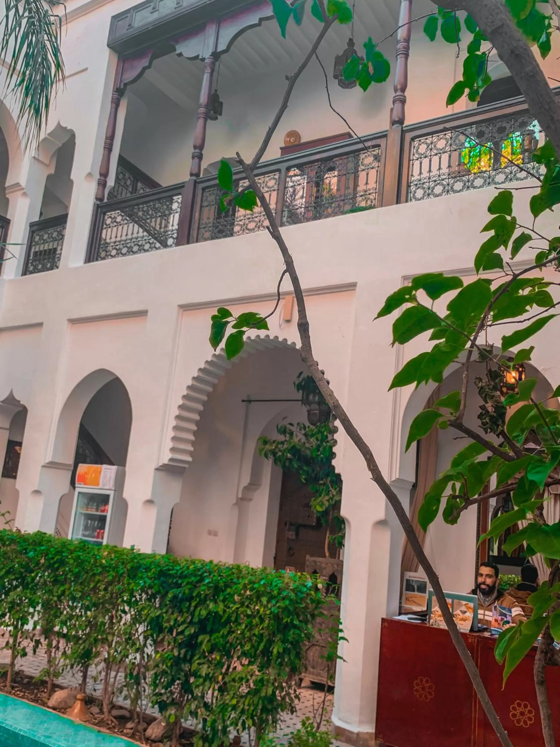 Patio in Riad Ghali Hotel & SPA
