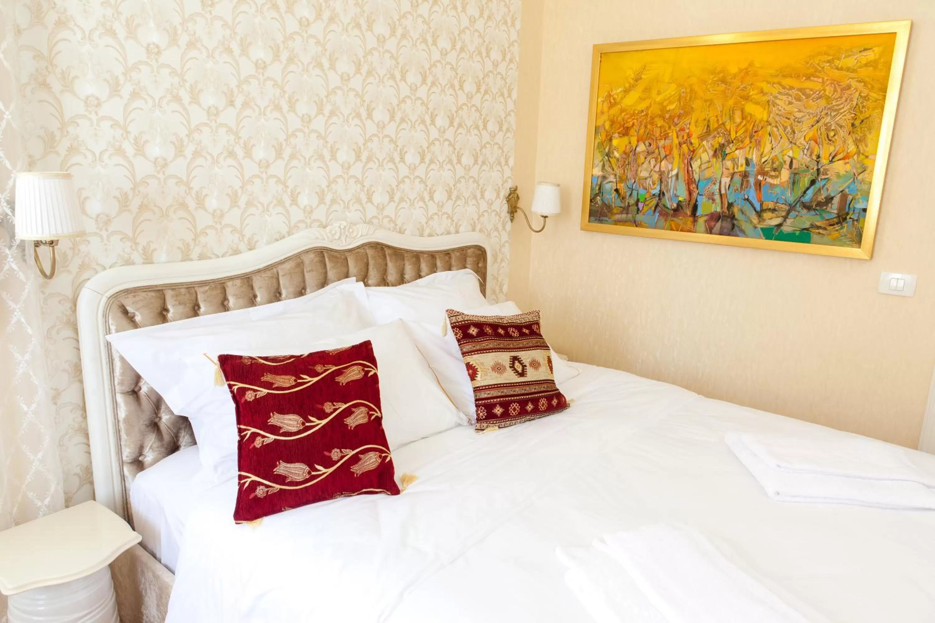 Bed, Room Photo in Benecanka Casa Veneziana Piran