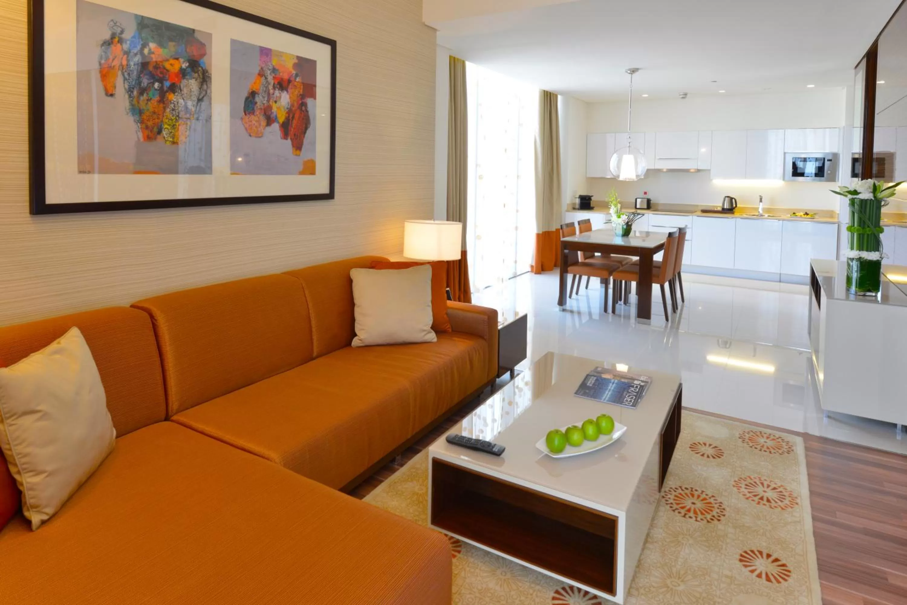 Living room in Fraser Suites Diplomatic Area Bahrain