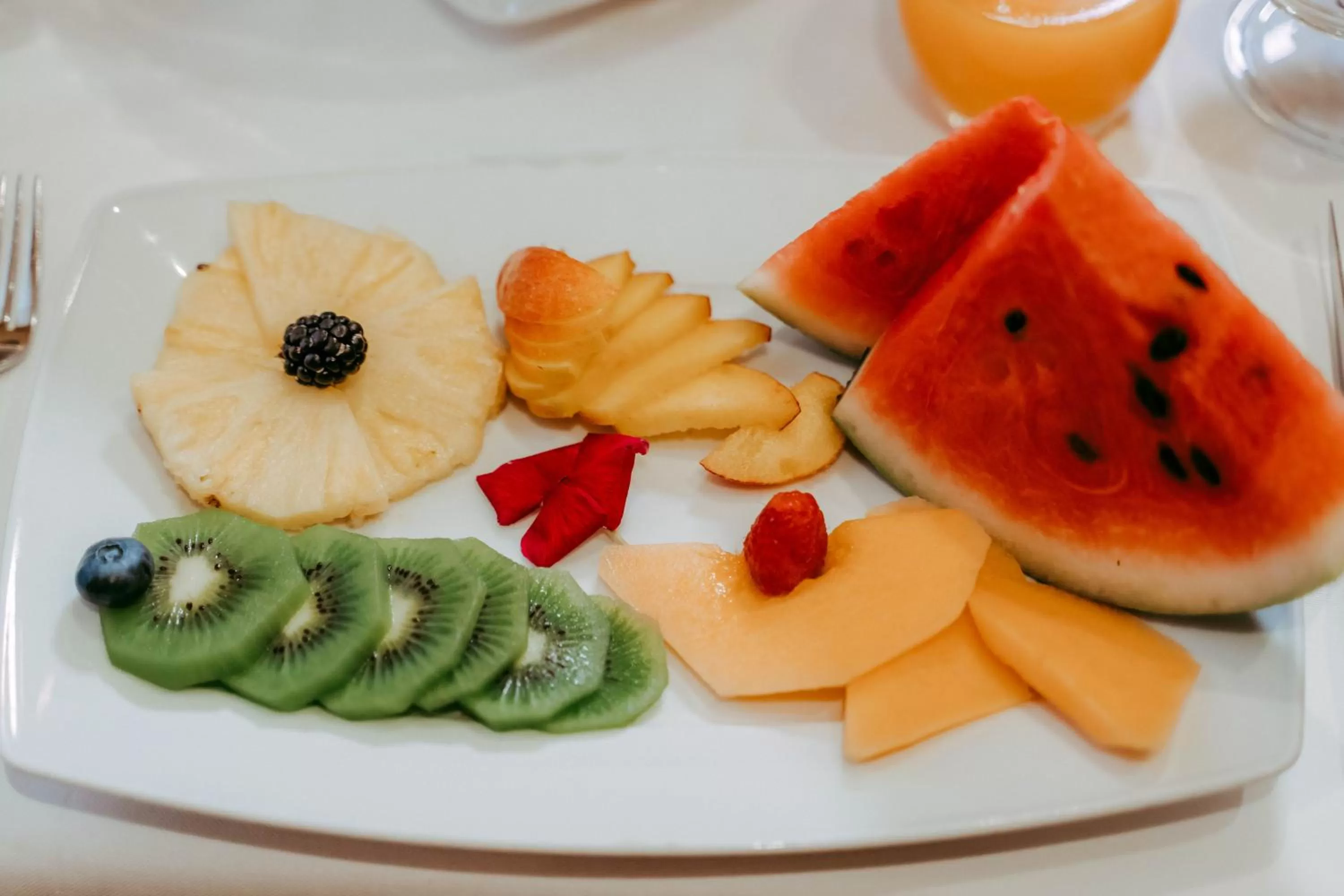 Food and drinks in River Palace Hotel