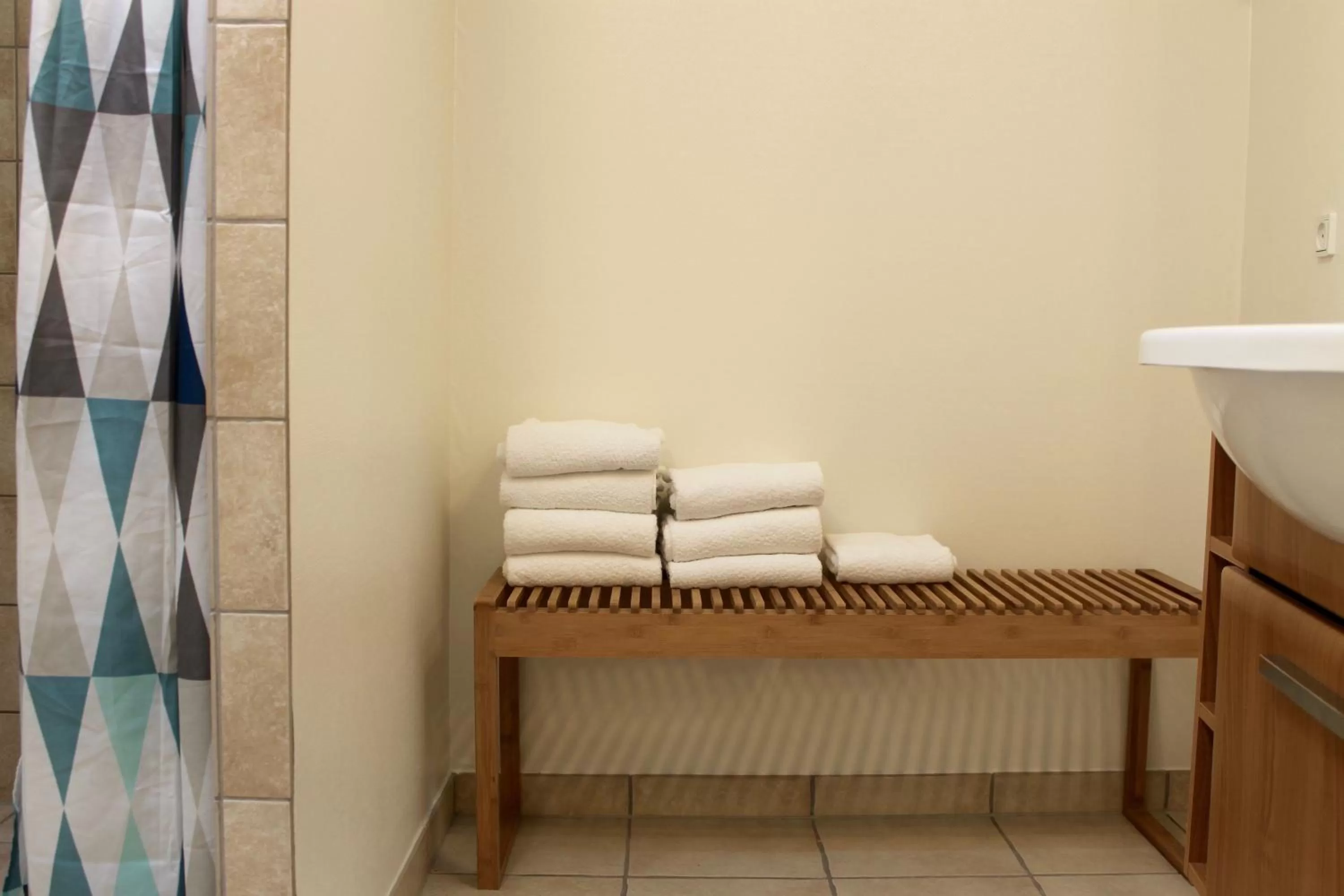 Bathroom in Amalie Bed and Breakfast & Apartments