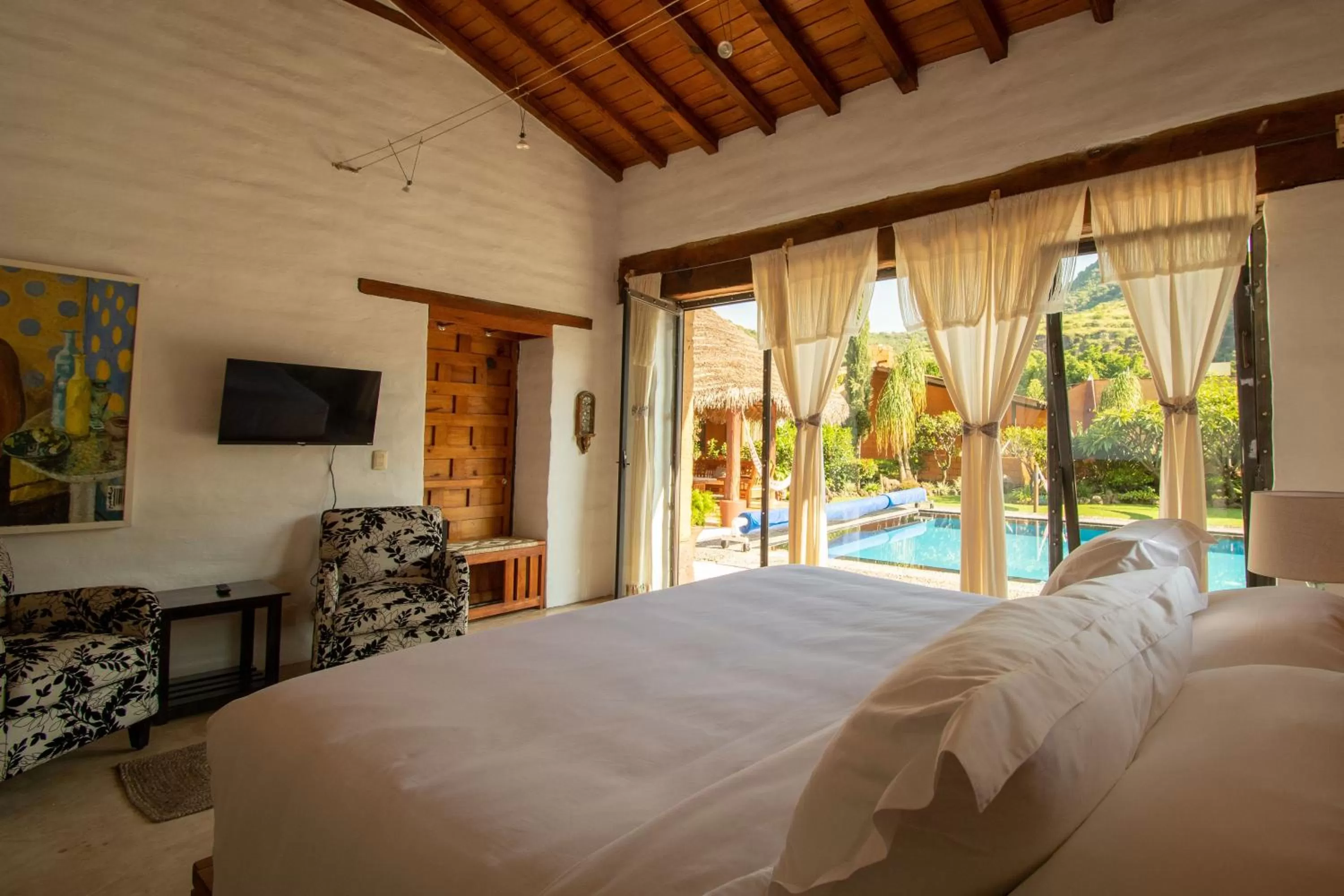 Garden view, Bed in Quinta Ascensión Hotel Boutique Only Adults