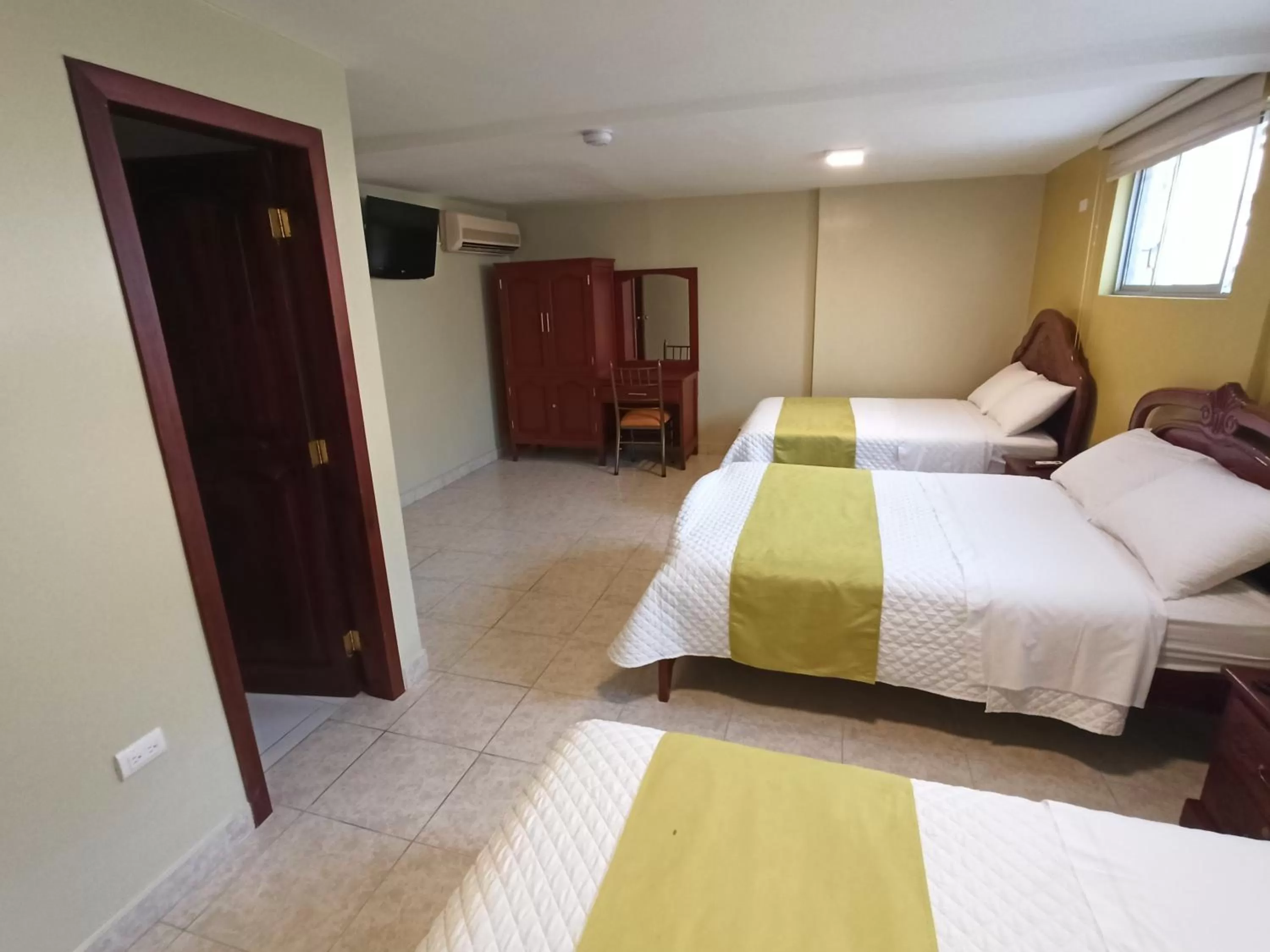 Bed in Hotel Cayapas Esmeraldas