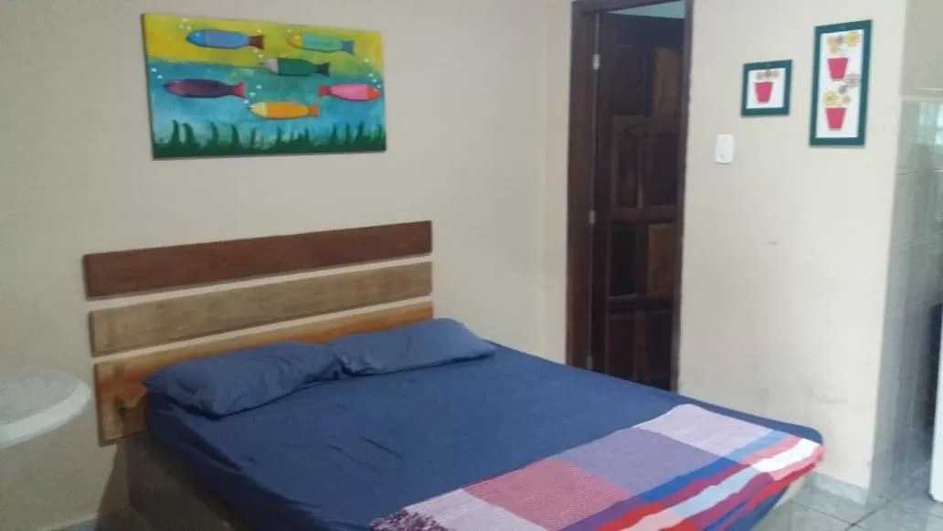 Bed in Chacara Estrela do Mar