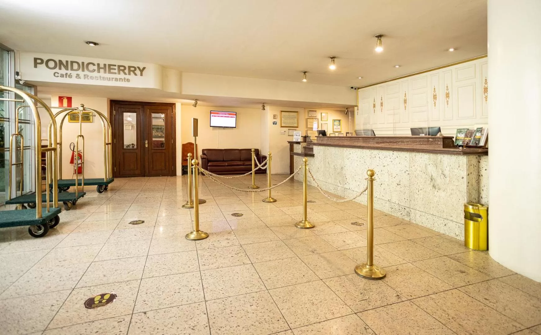 Lobby or reception in Dayrell Hotel e Centro de Convenções
