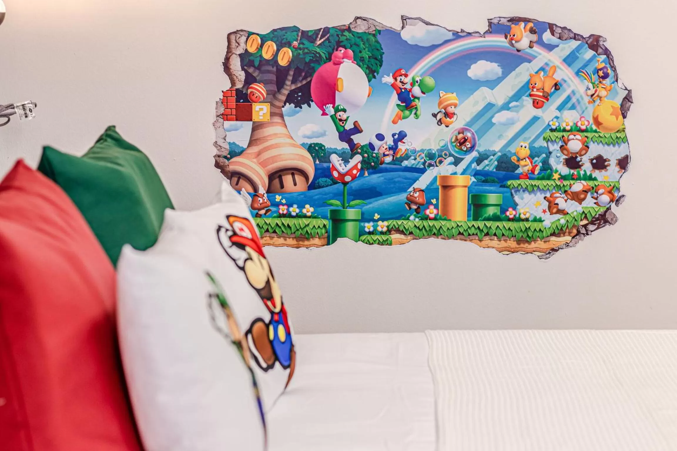 Decorative detail in Game Rooms Experience