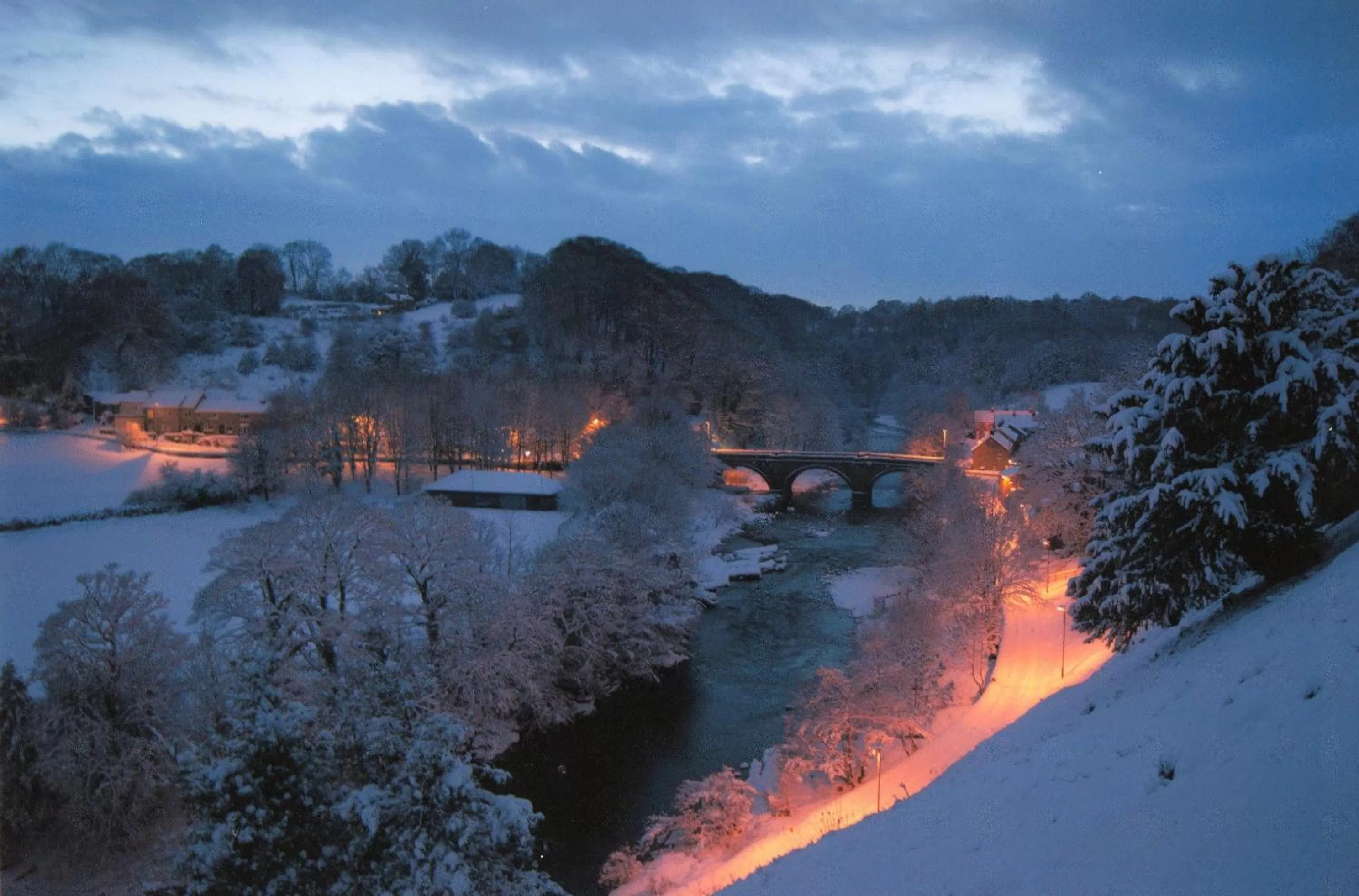 Winter in The Buck Inn