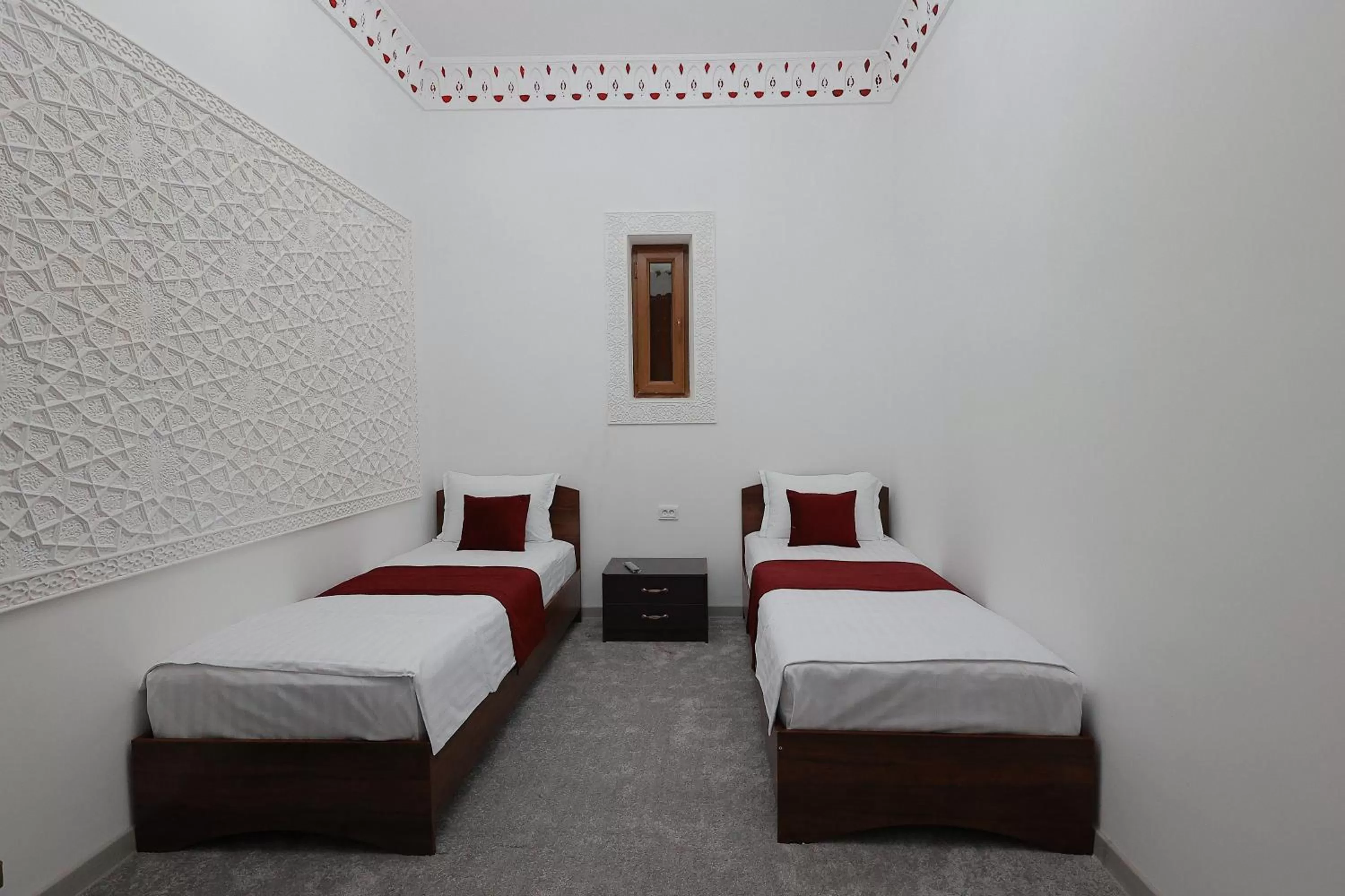 Bedroom, Bed in Jahangir Boutique Bukhara