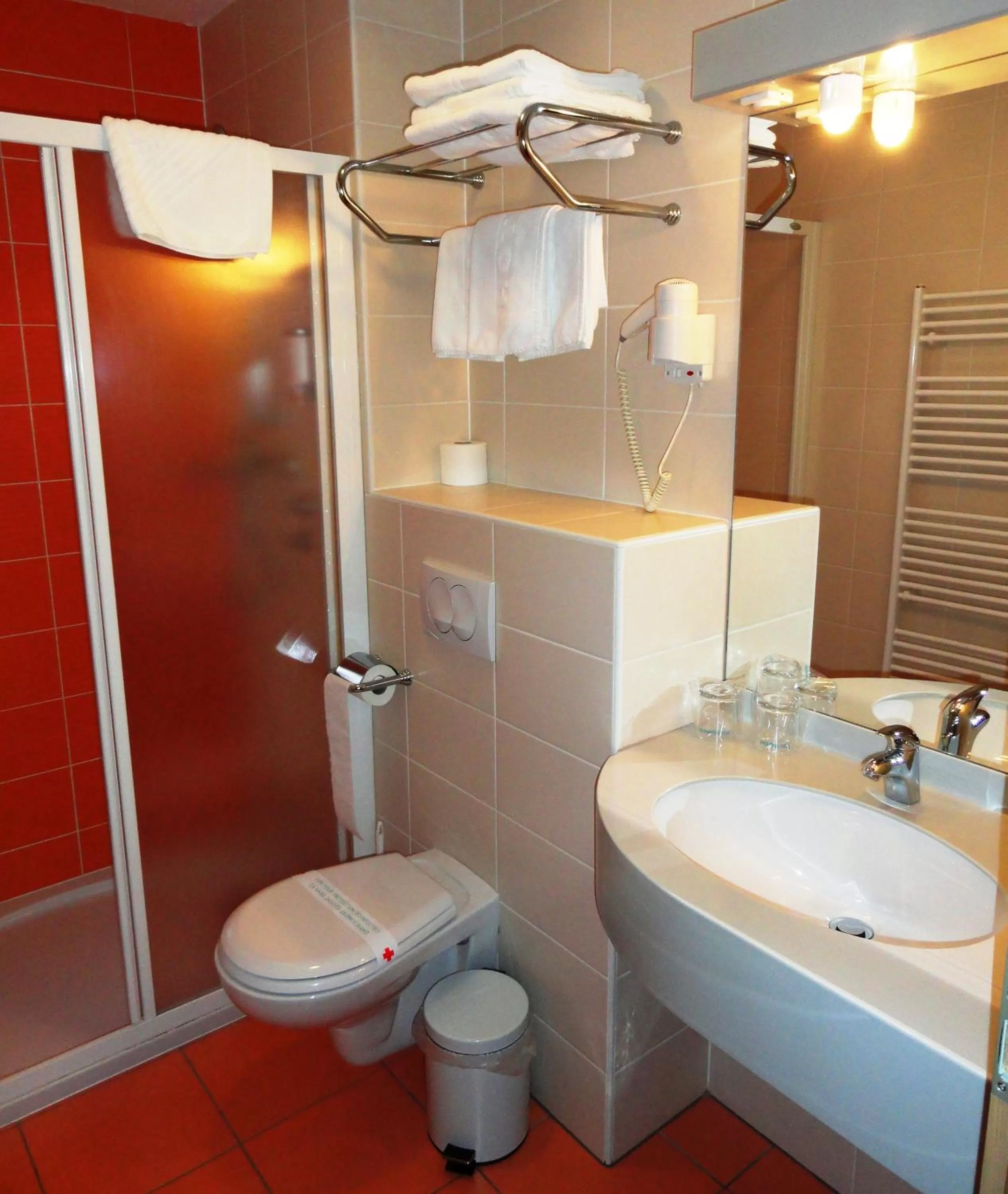 Bathroom in Hotel Bela Krajina