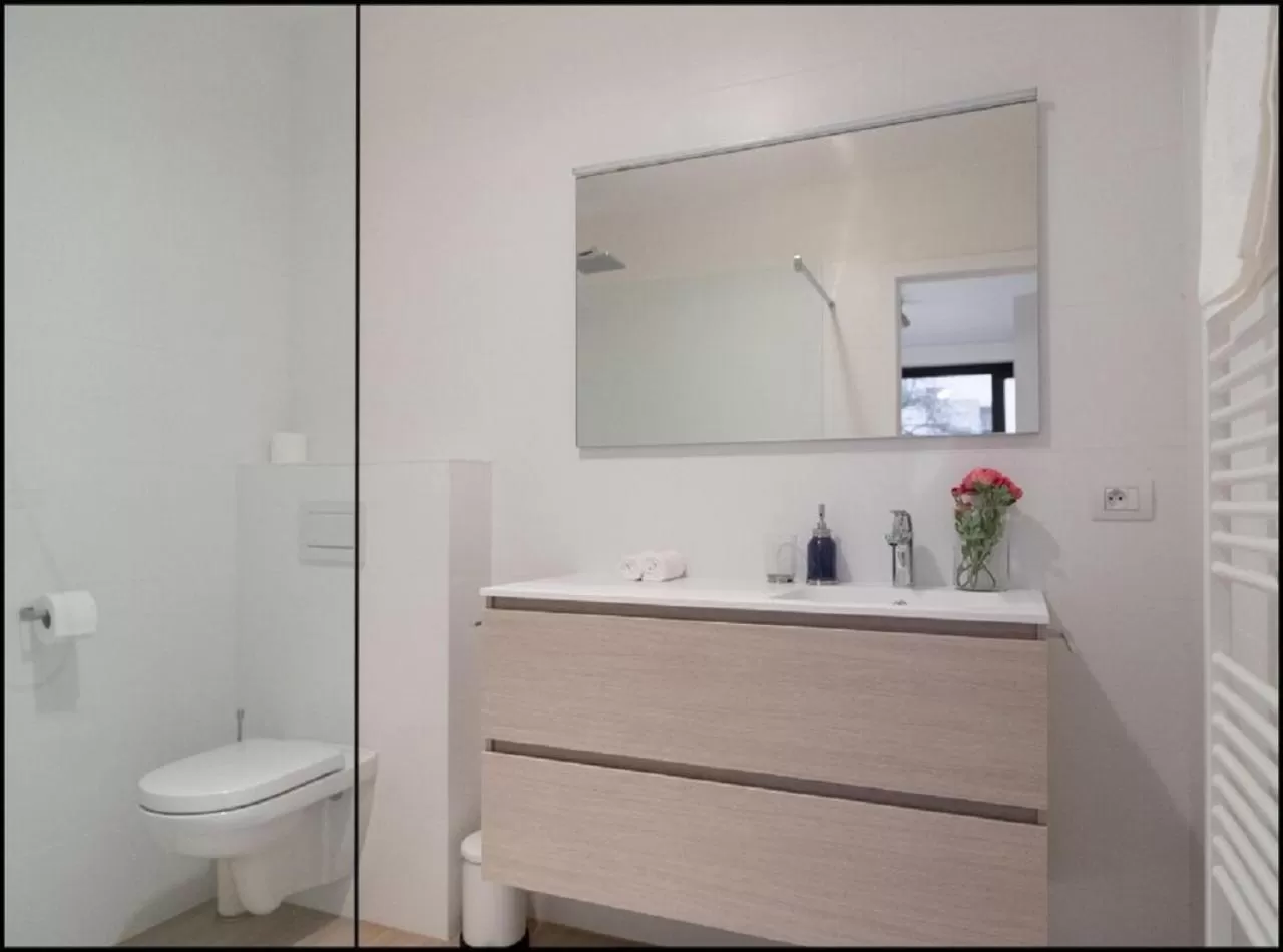 Bathroom in OneLuxStay near Diamond District