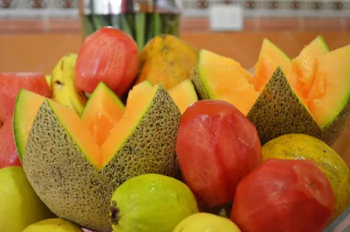 Food close-up in Hotel Central
