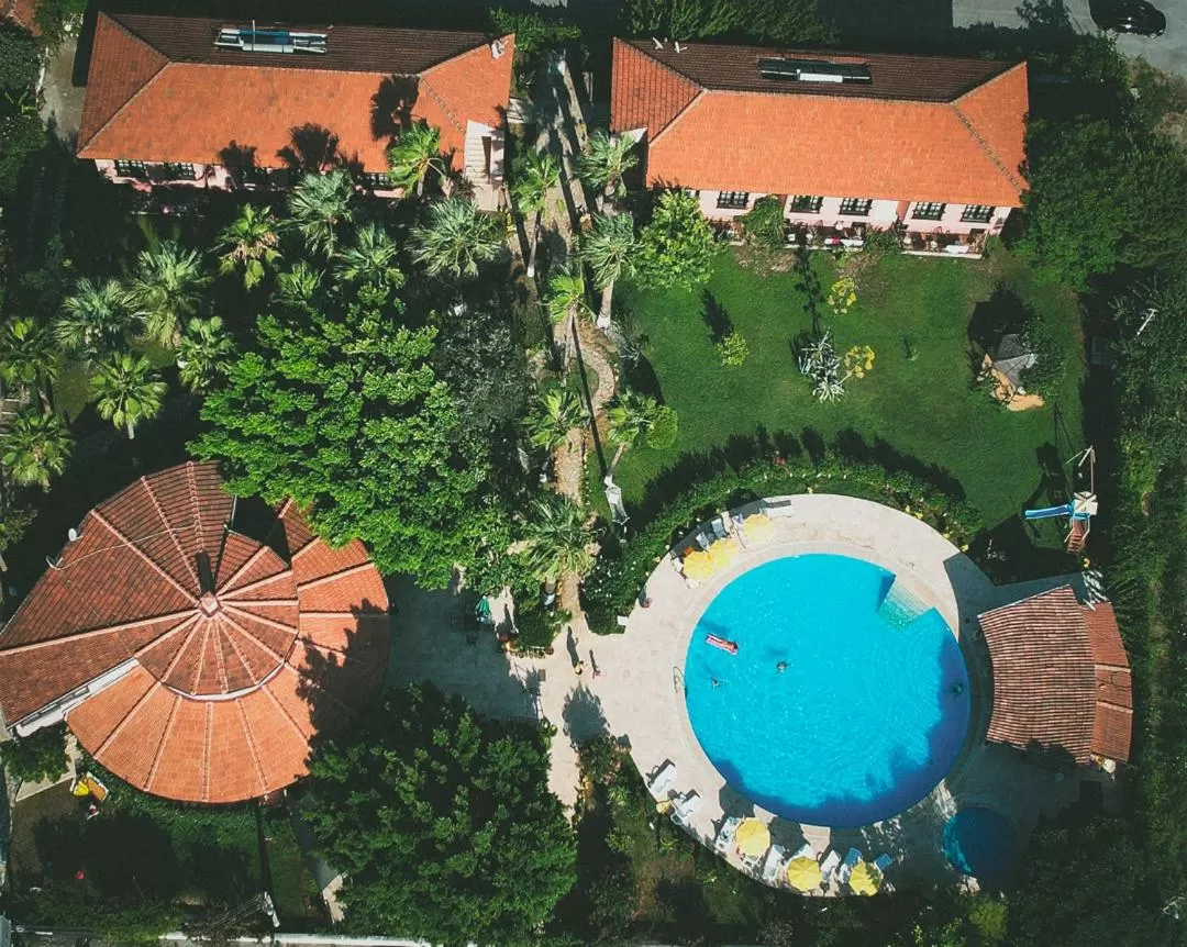Bird's eye view in Hotel Palme Dalyan