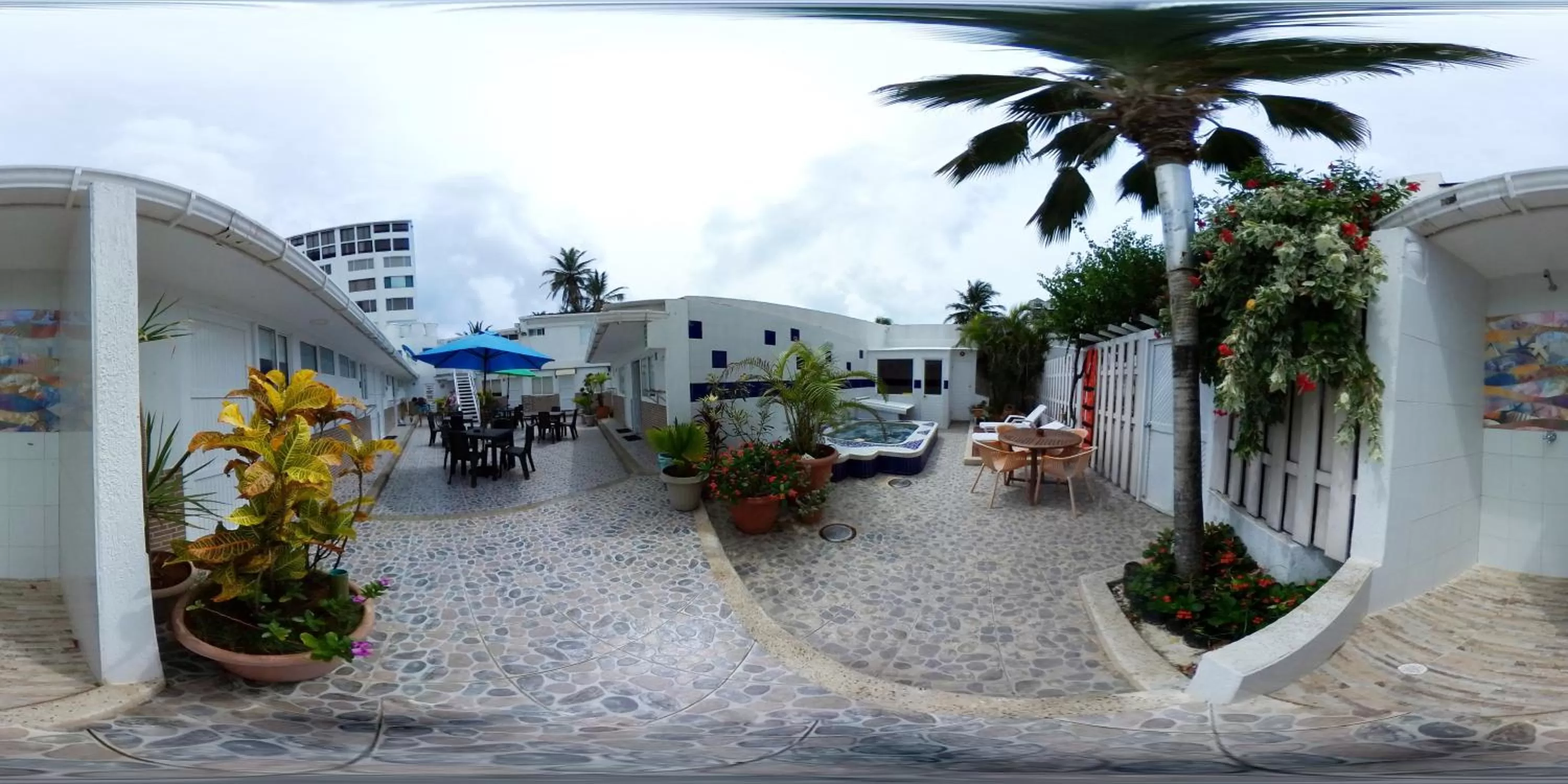 Garden, Property Building in Villa San Miguel