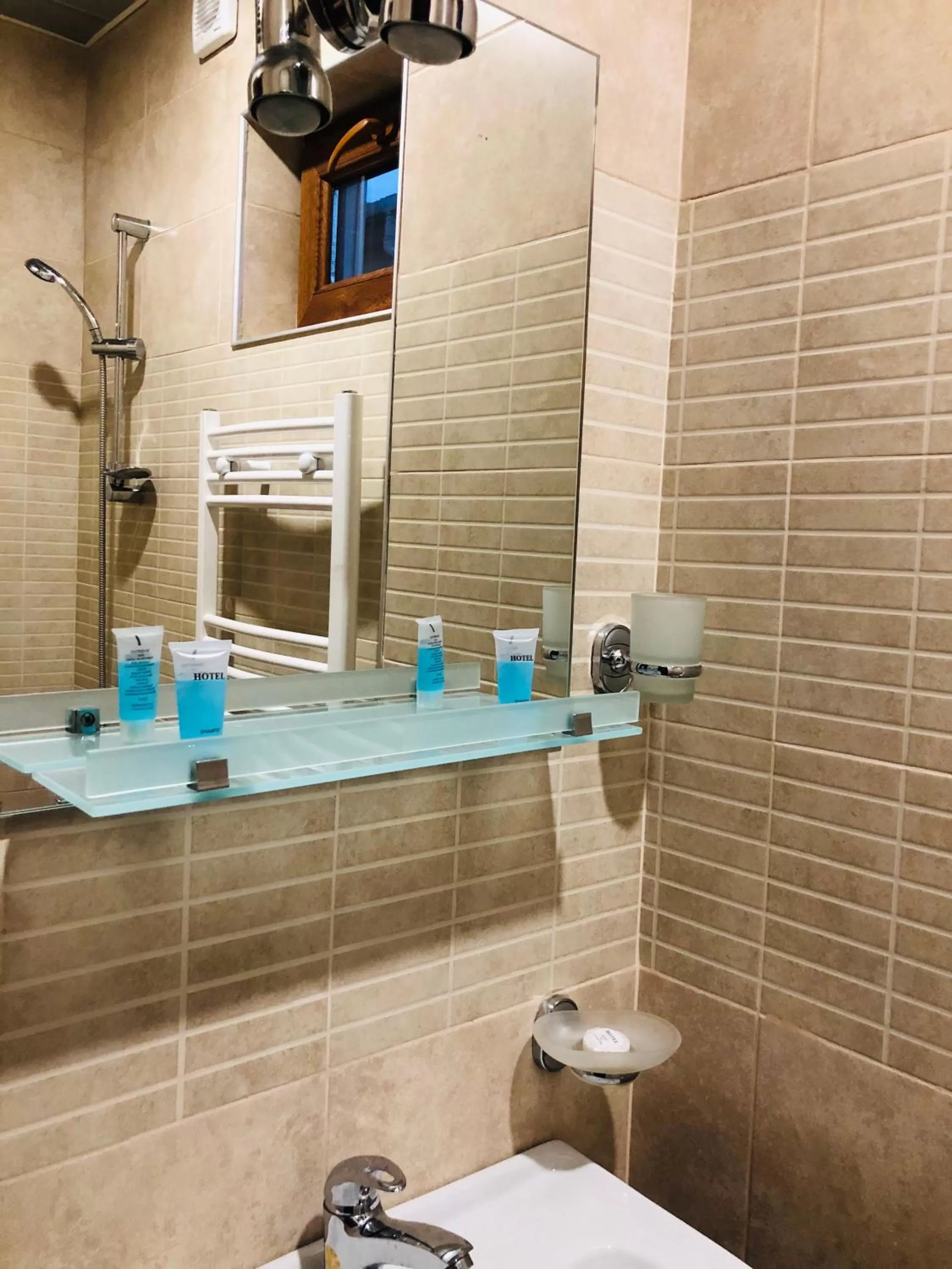 Bathroom in Borjomi Yellow Hotel