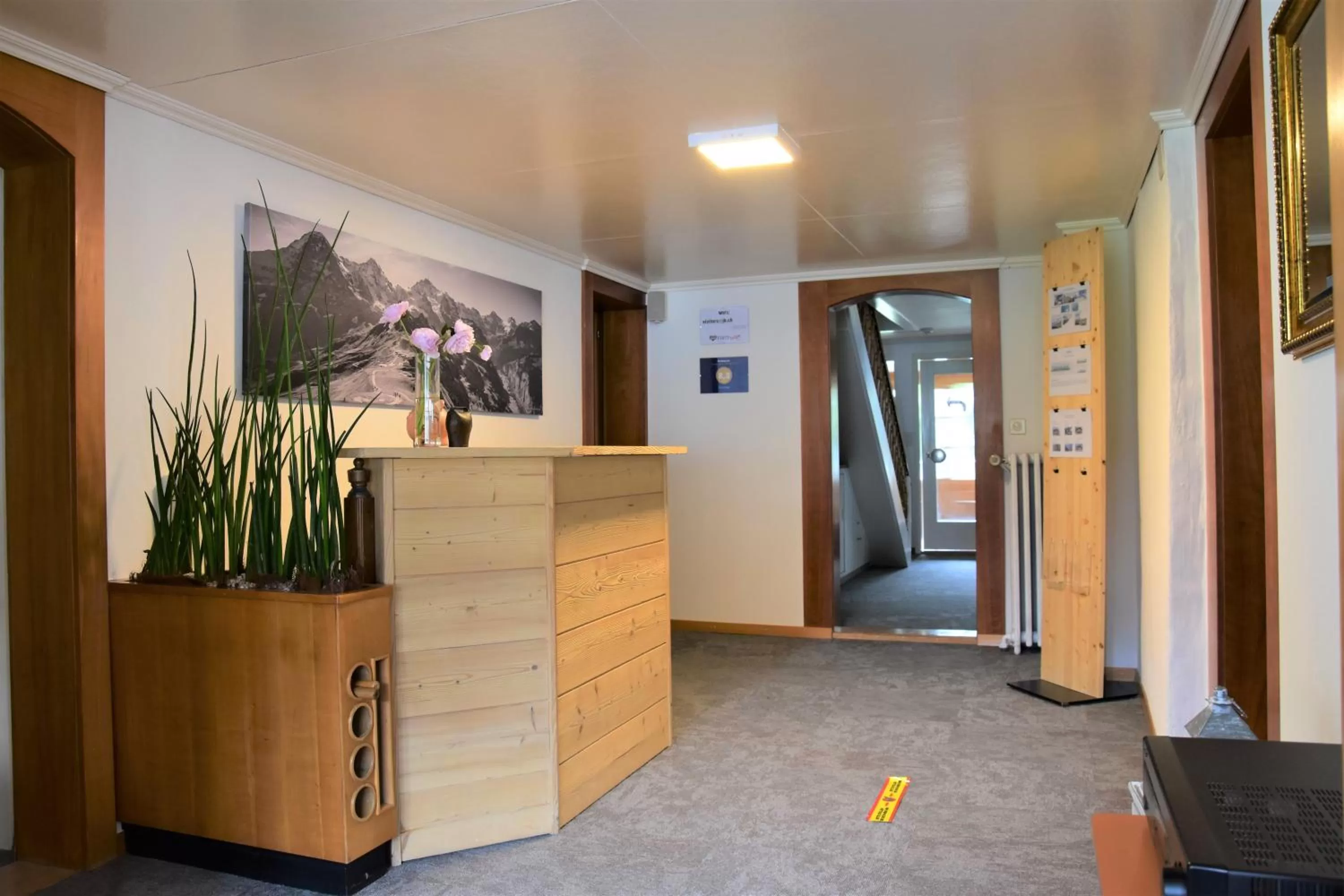 Lobby or reception in First Lodge