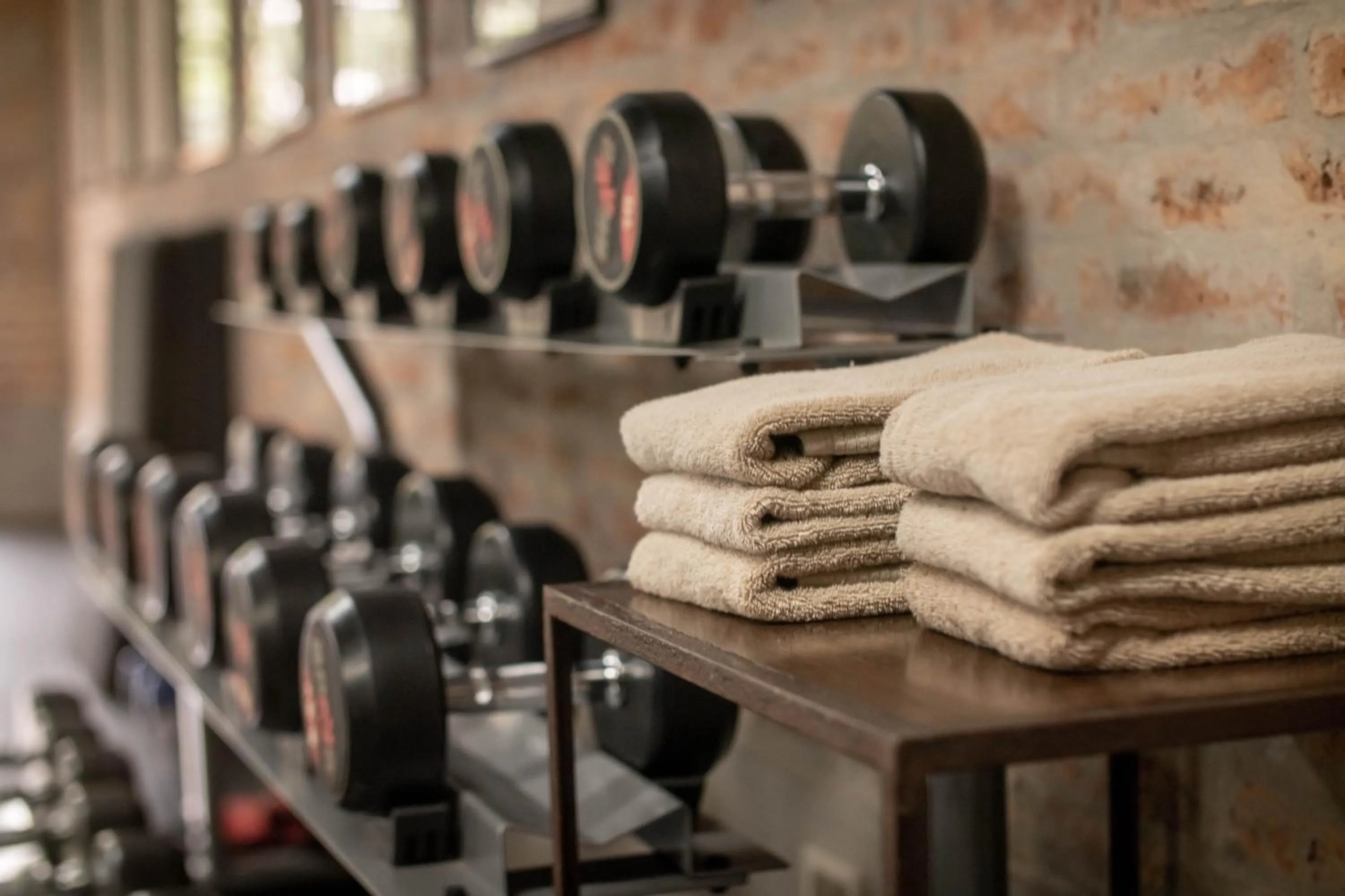 Fitness centre/facilities in Factoria Hotel