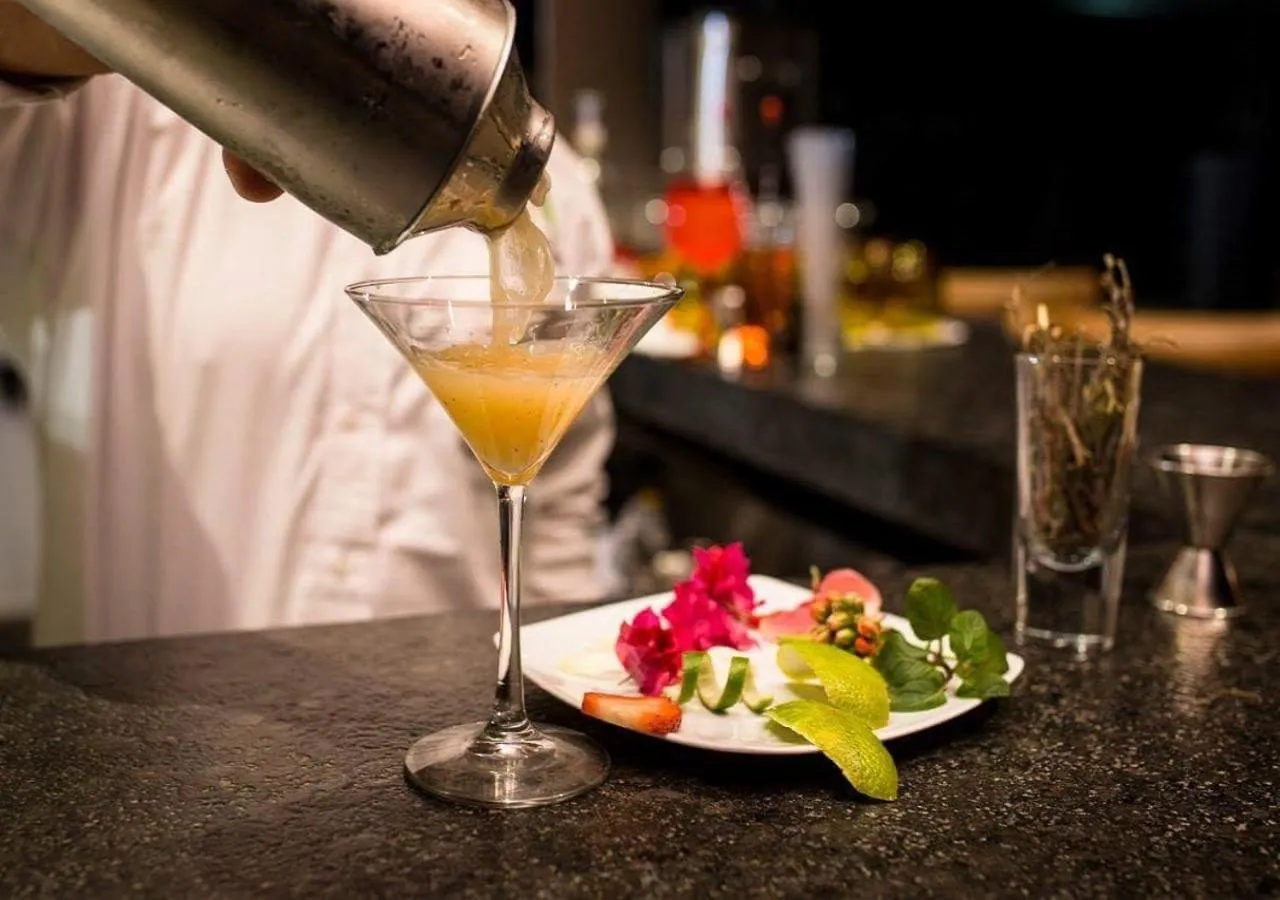 Drinks in Hotel Las Puertas de Tepoztlan