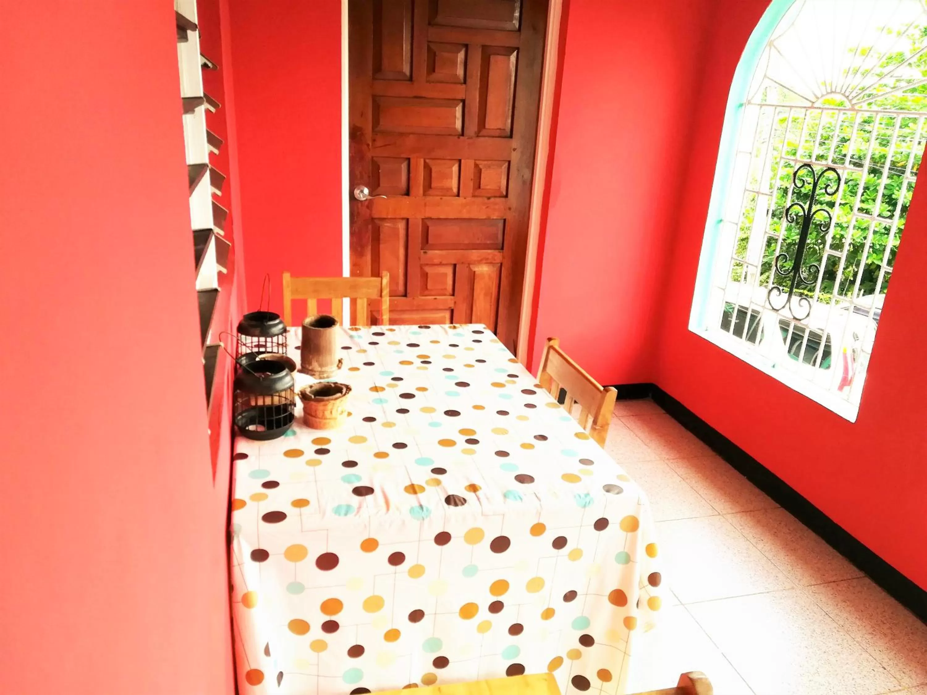 Patio, Bed in TOGA GUEST HOUSE