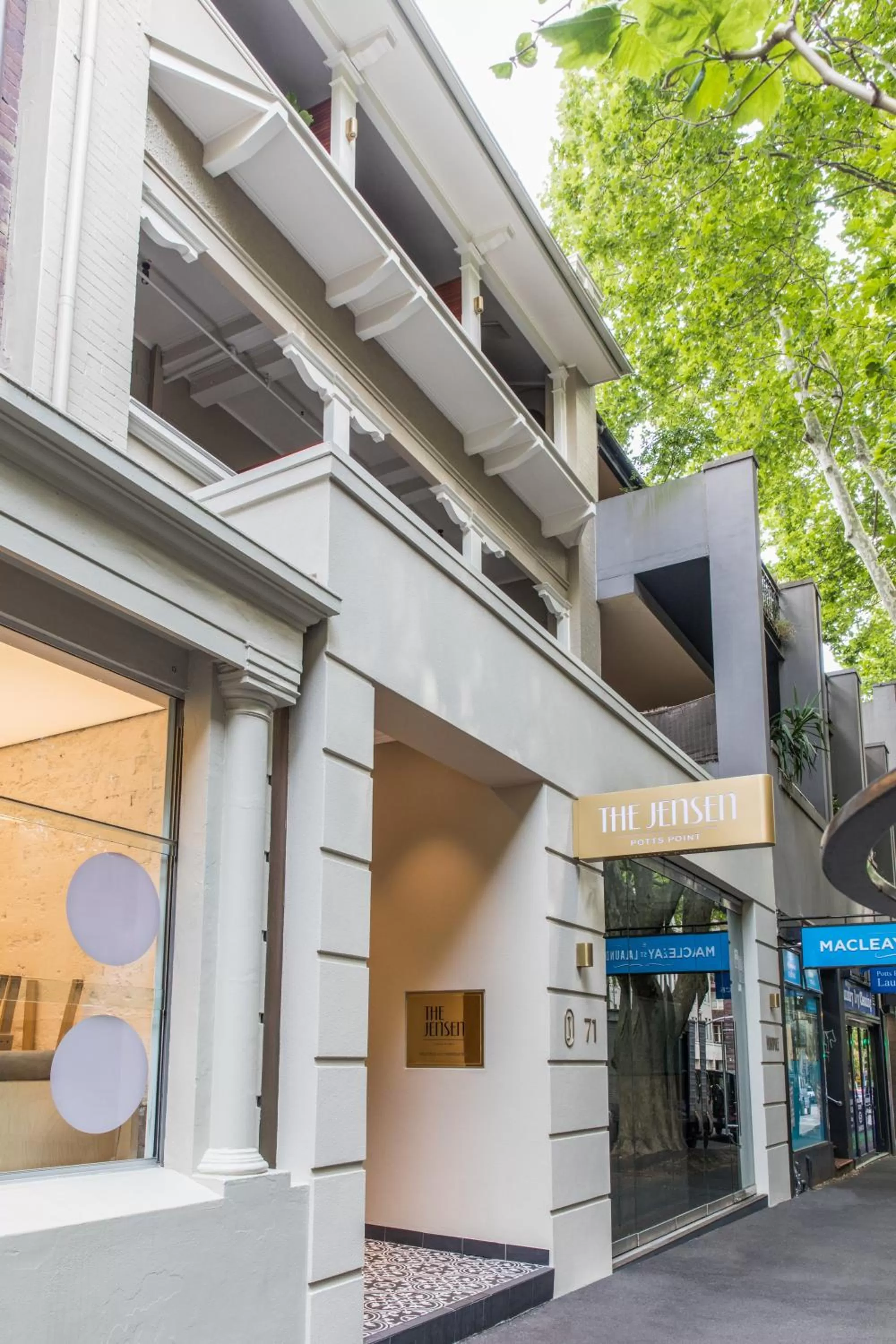 Property building in The Jensen Potts Point