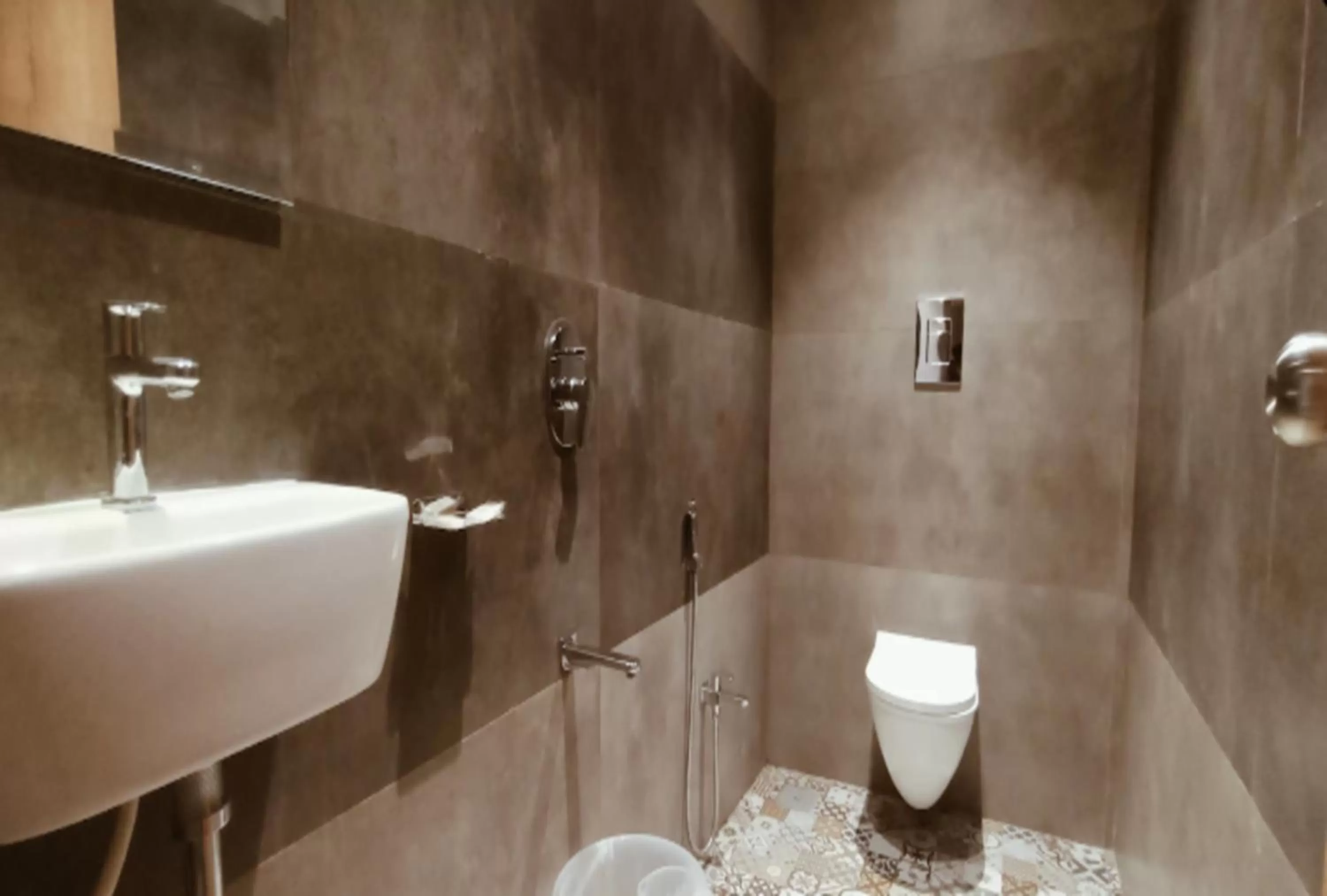 Bathroom in Hotel Prasad NX