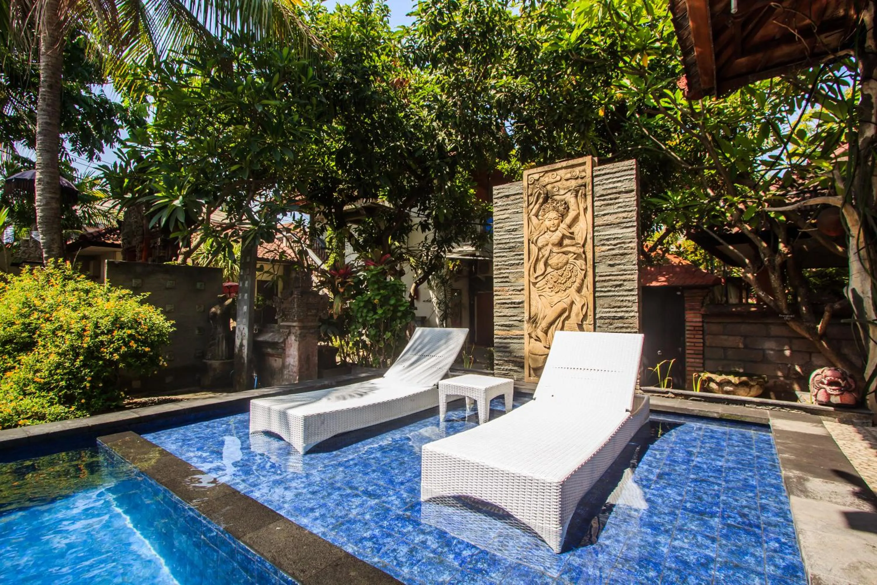 Swimming pool in Legian Village Hotel - CHSE Certified