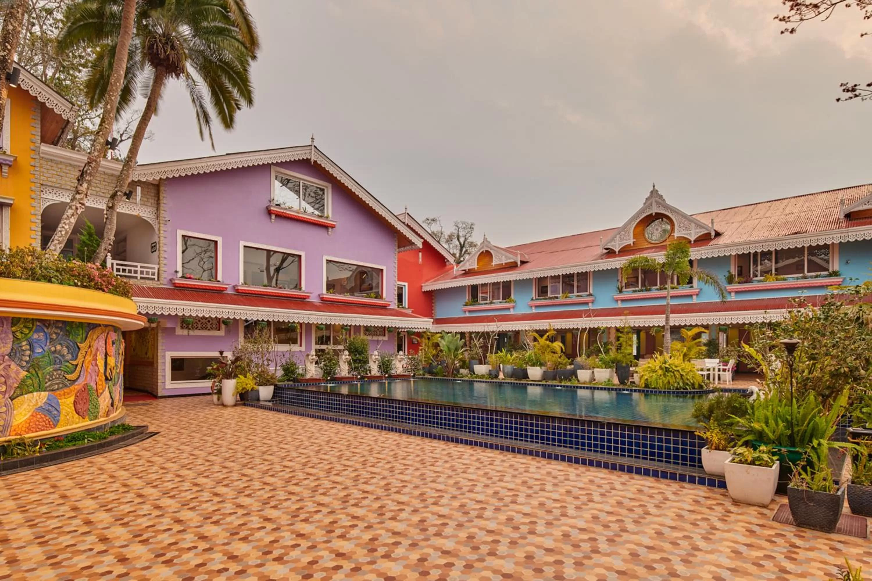 Property building in MAYFAIR Himalayan Spa Resort
