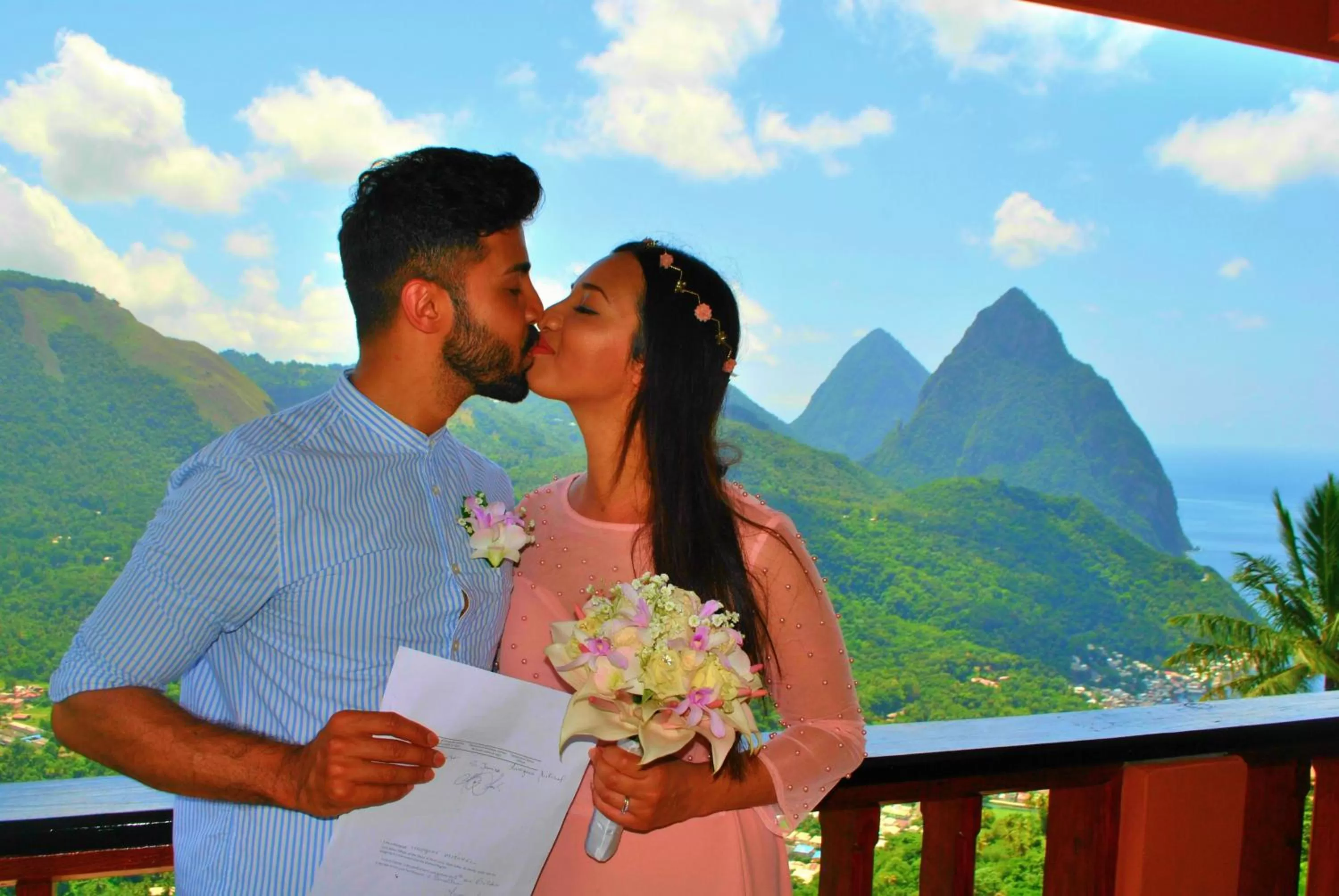 People in Samfi Gardens