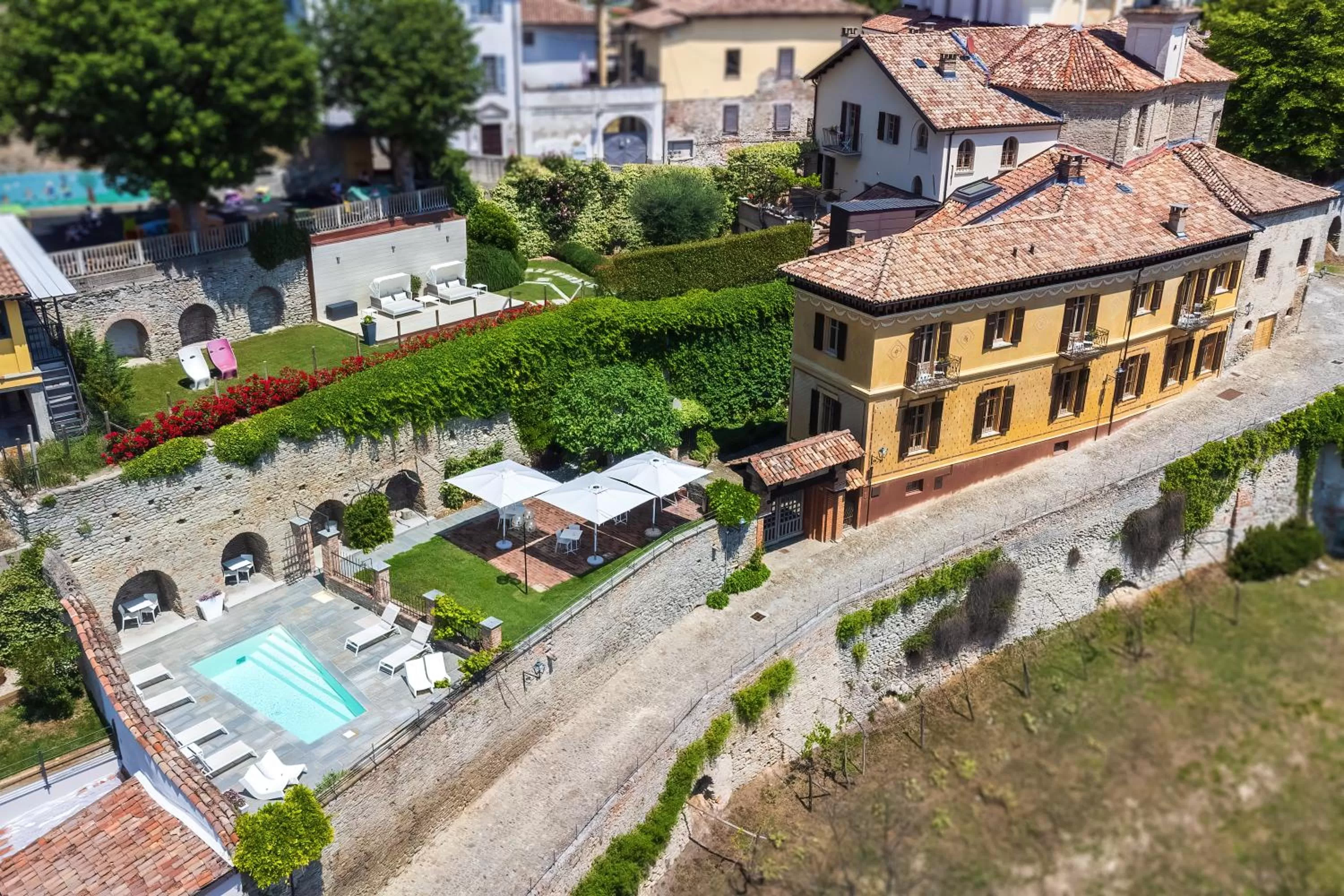 Property building in Relais Villa del Borgo